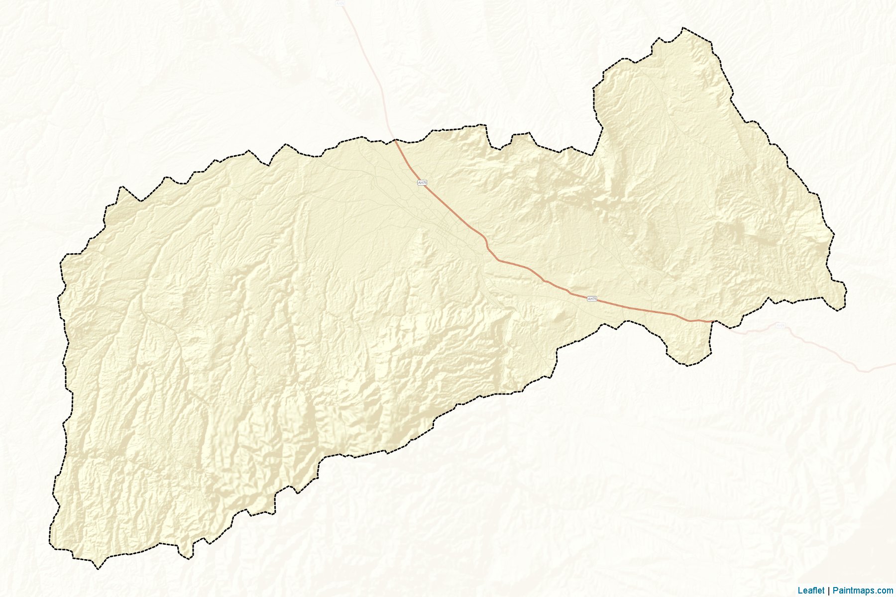 Aybak (Samangan Vilayeti) Haritası Örnekleri-2