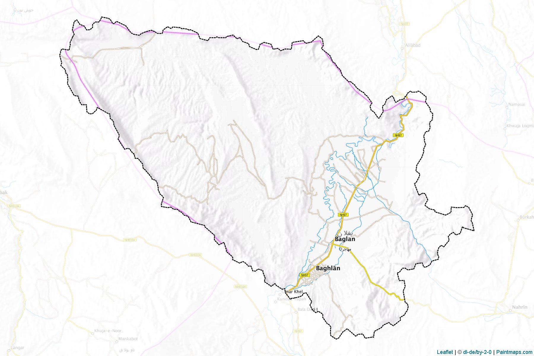 Baghlani Jadid (Baghlan) Map Cropping Samples-1