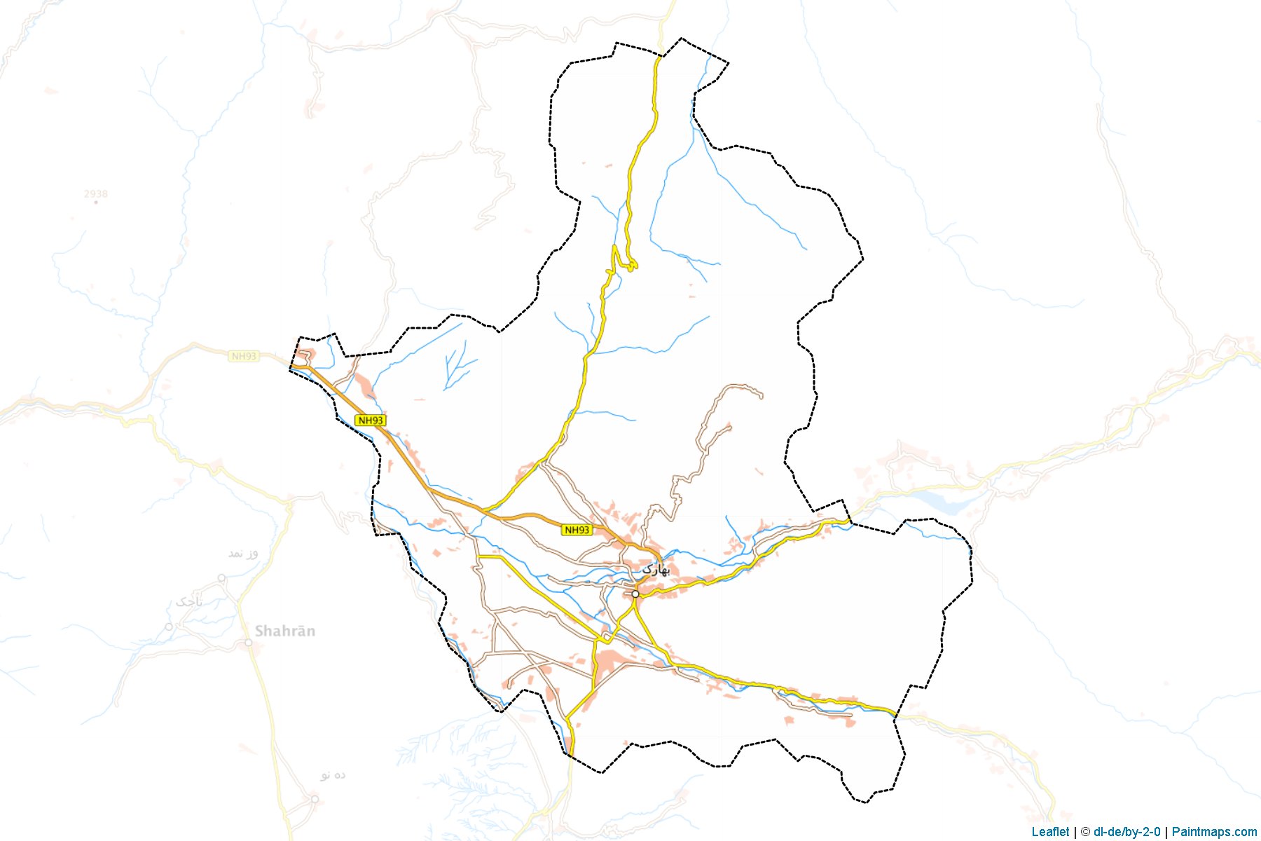 Baharak (Badakhshan) Map Cropping Samples-1