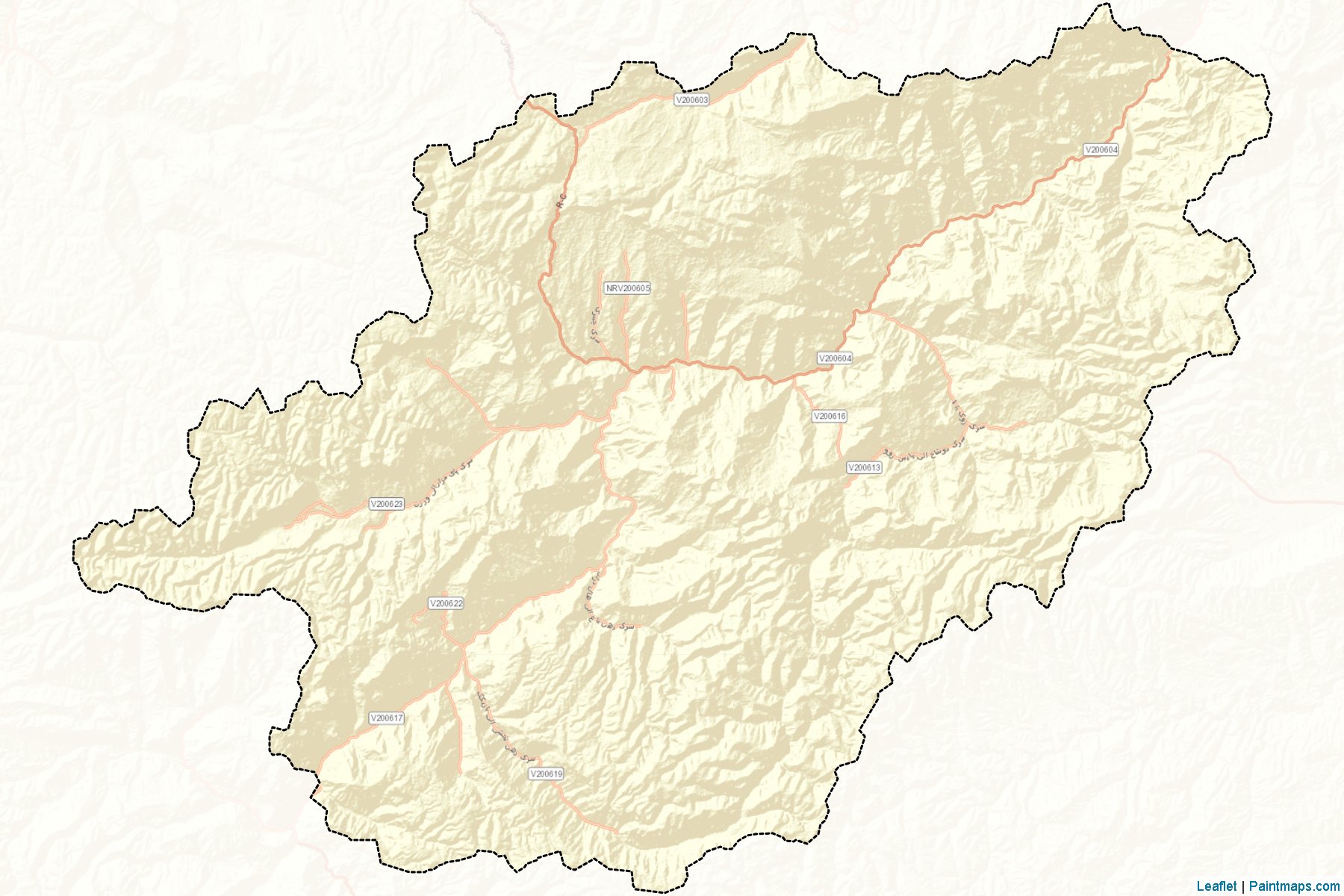 Balkhab (Sar-e Pol) Map Cropping Samples-2