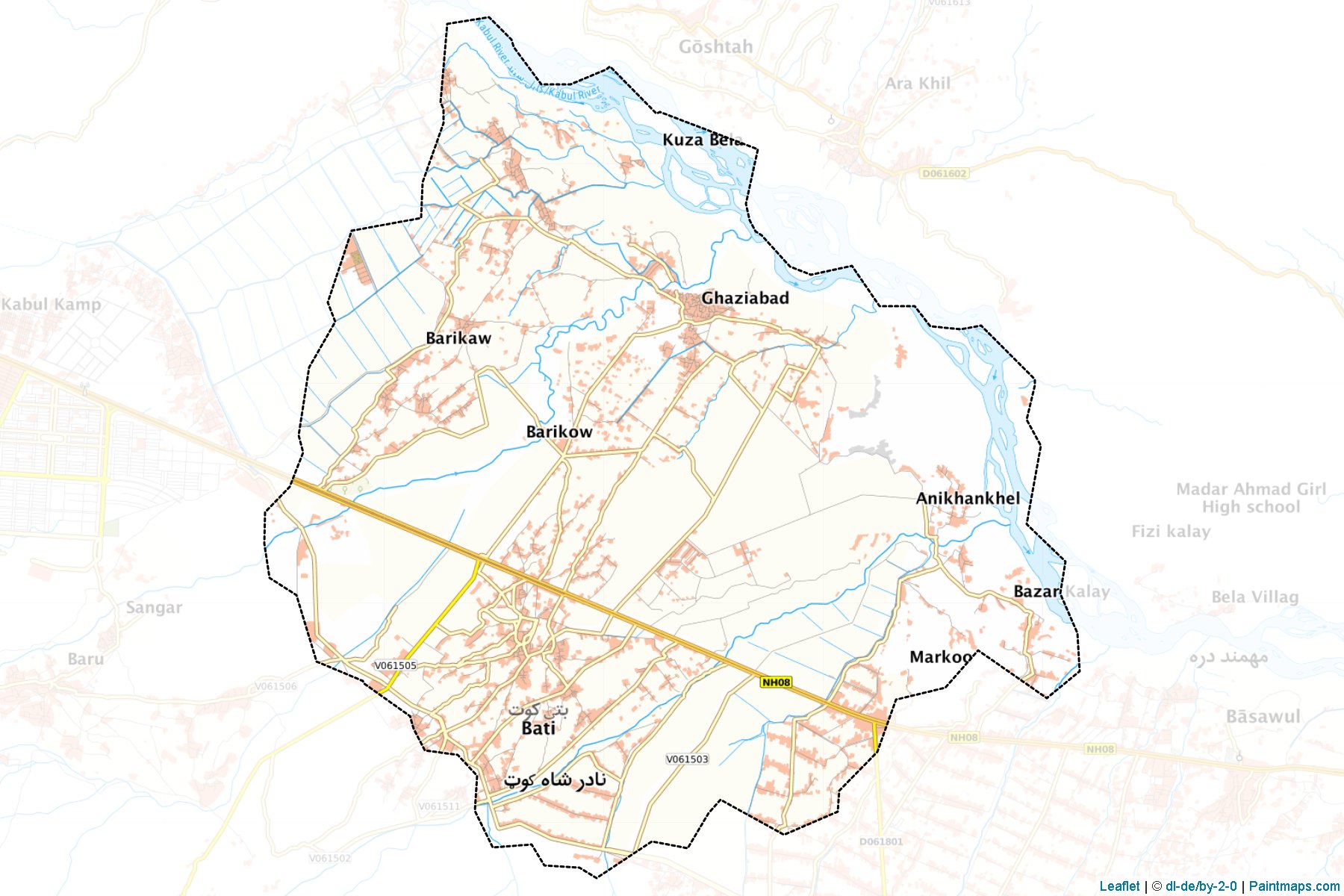 Bati Kot (Nangarhar) Map Cropping Samples-1