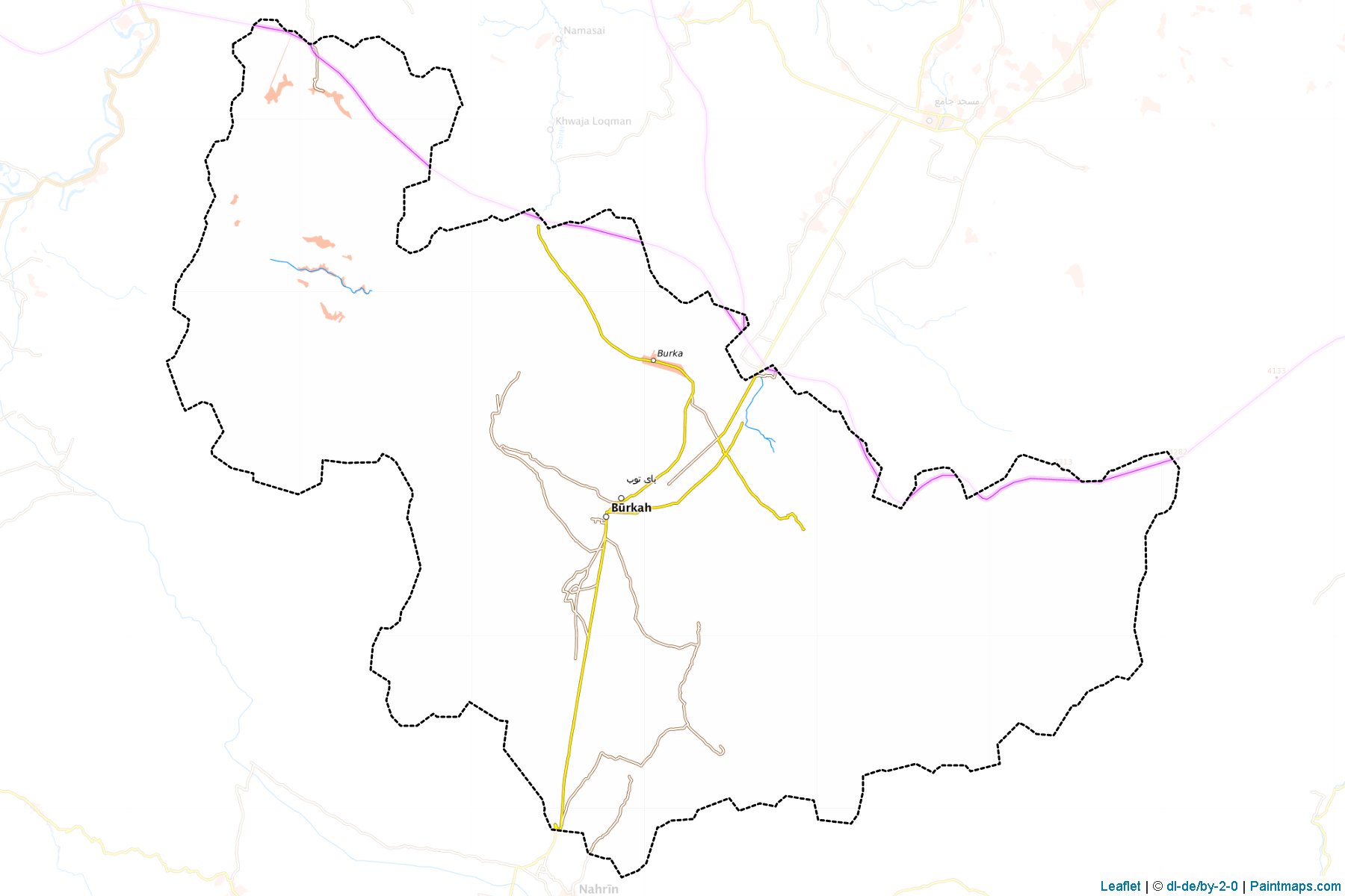 Burka (Baghlan) Map Cropping Samples-1