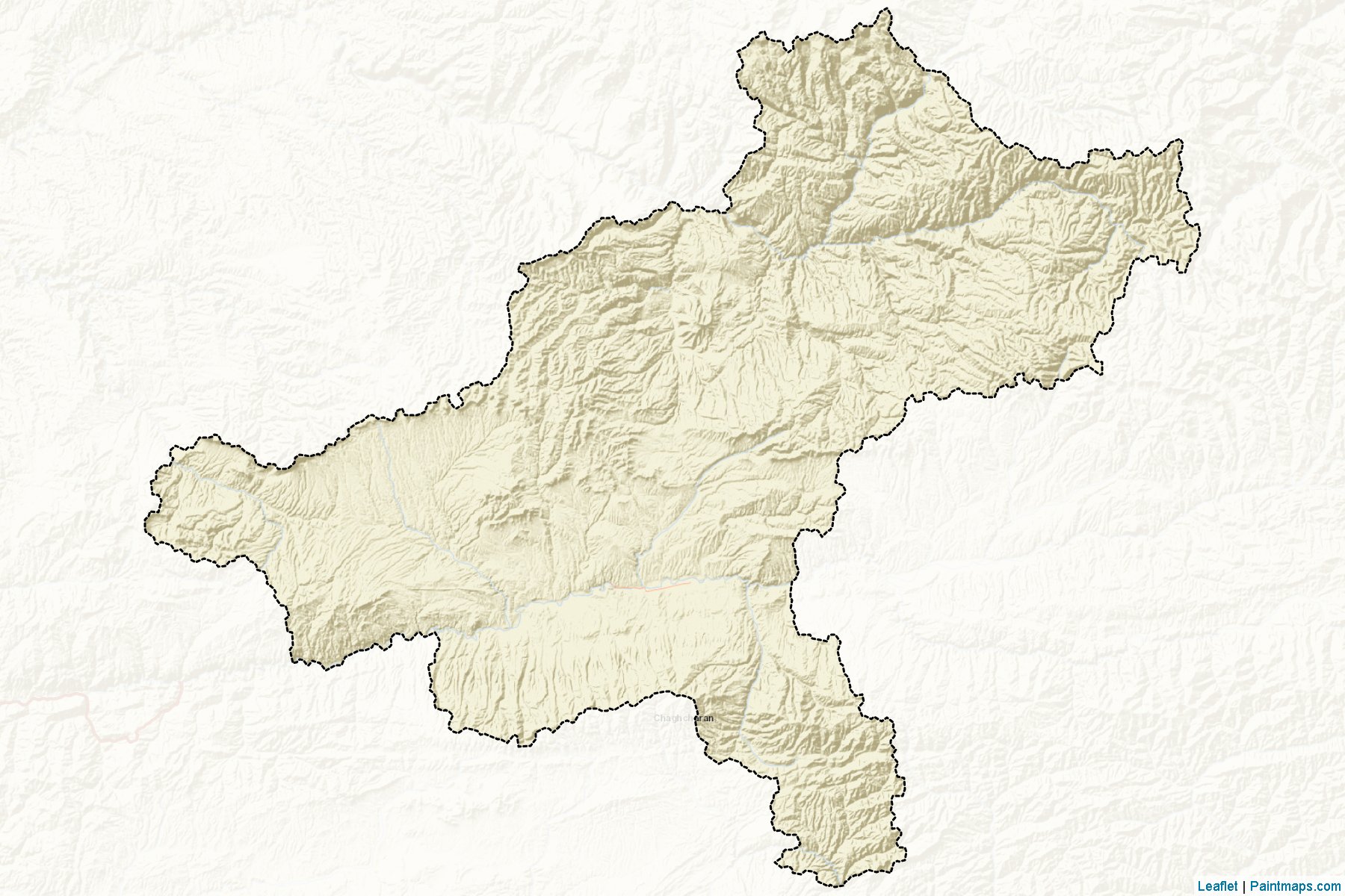 Muestras de recorte de mapas Chaghcharan (Ghowr)-2