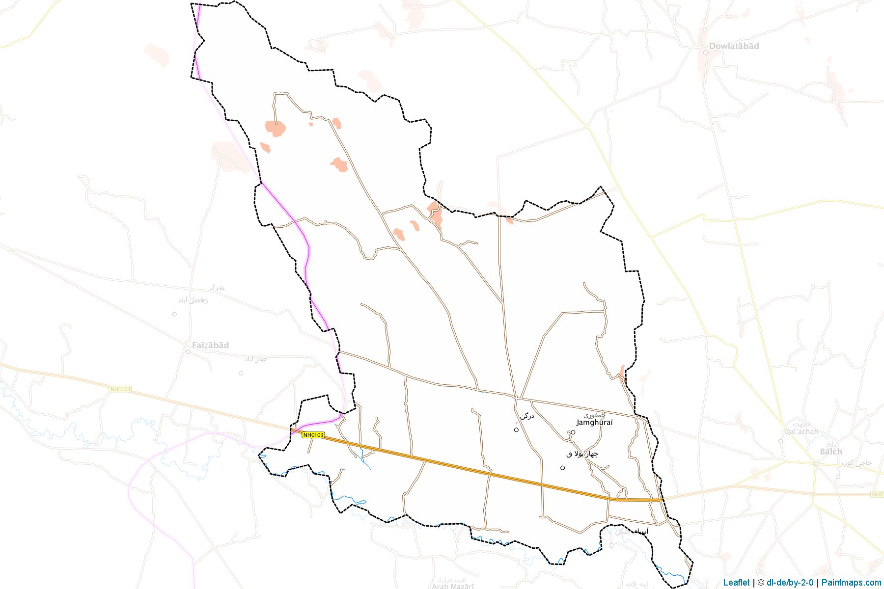 Chahar Bolak (Balkh) Map Cropping Samples-1