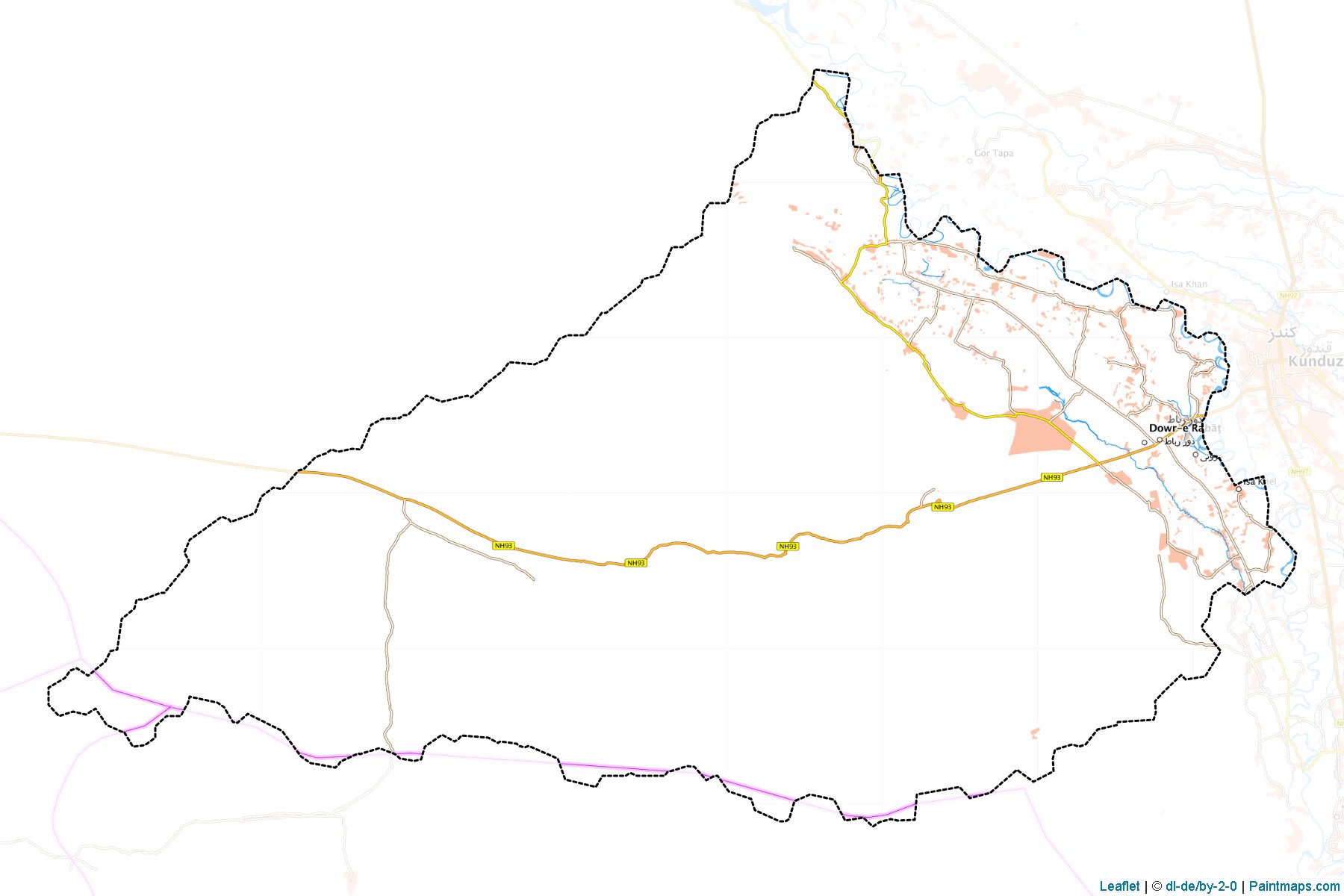 Chahar Dara (Konduz) Map Cropping Samples-1