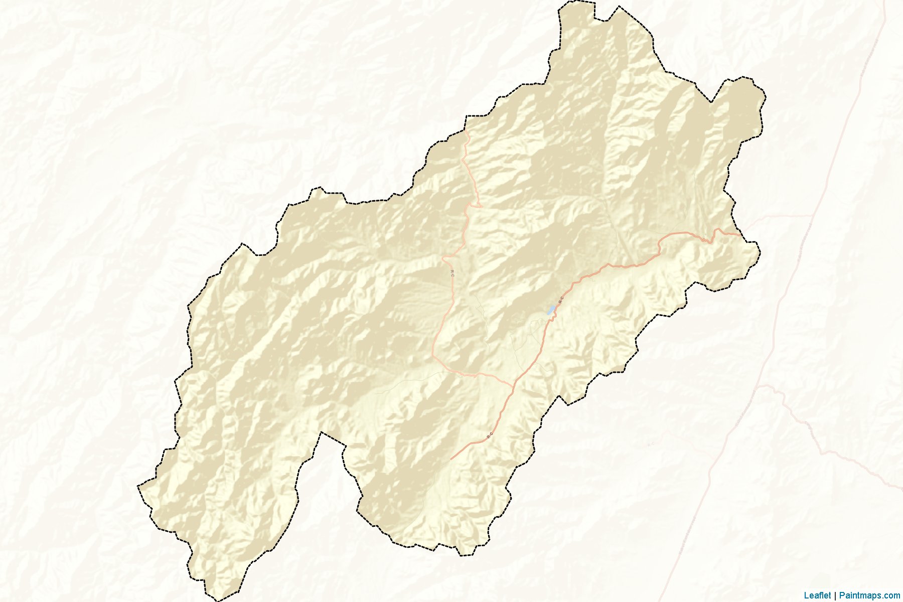 Muestras de recorte de mapas Chaki Wardak (Wardak)-2