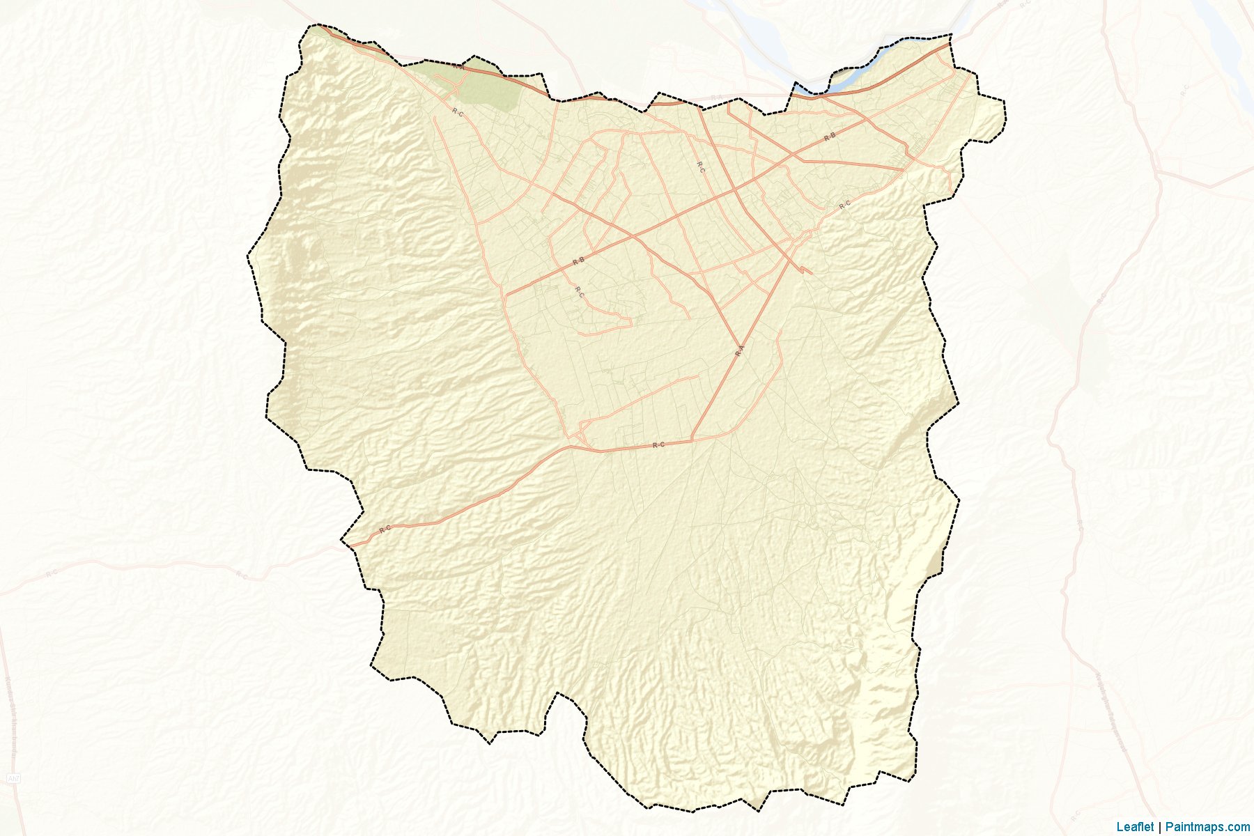 Muestras de recorte de mapas Dashte Archi (Konduz)-2