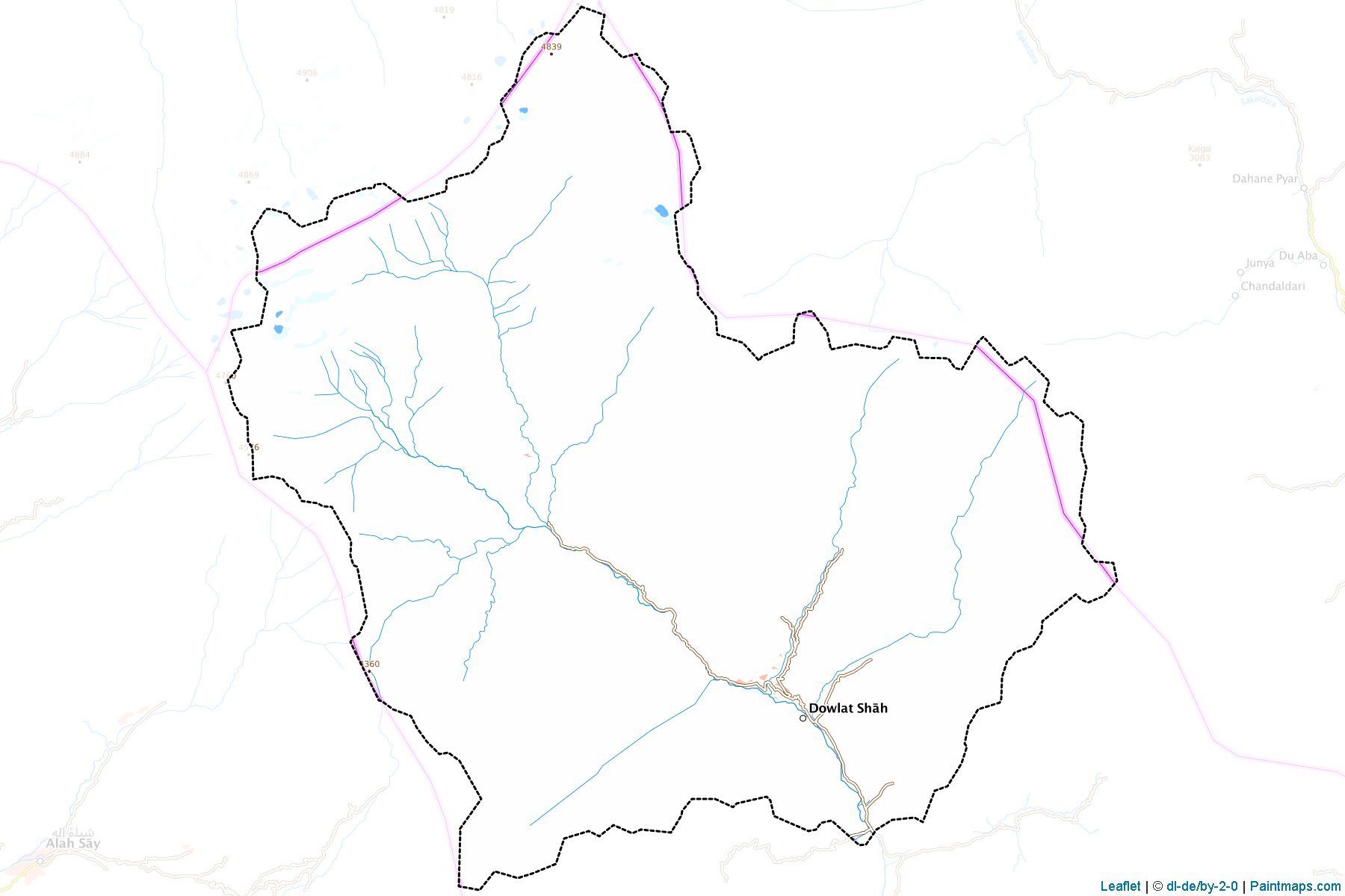 Dawlat Shah (Laghman) Map Cropping Samples-1