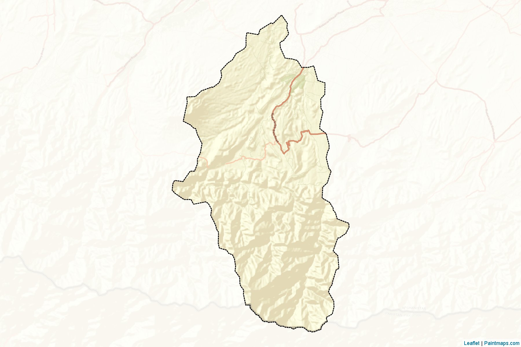 Muestras de recorte de mapas Deh Bala (Nangarhar)-2