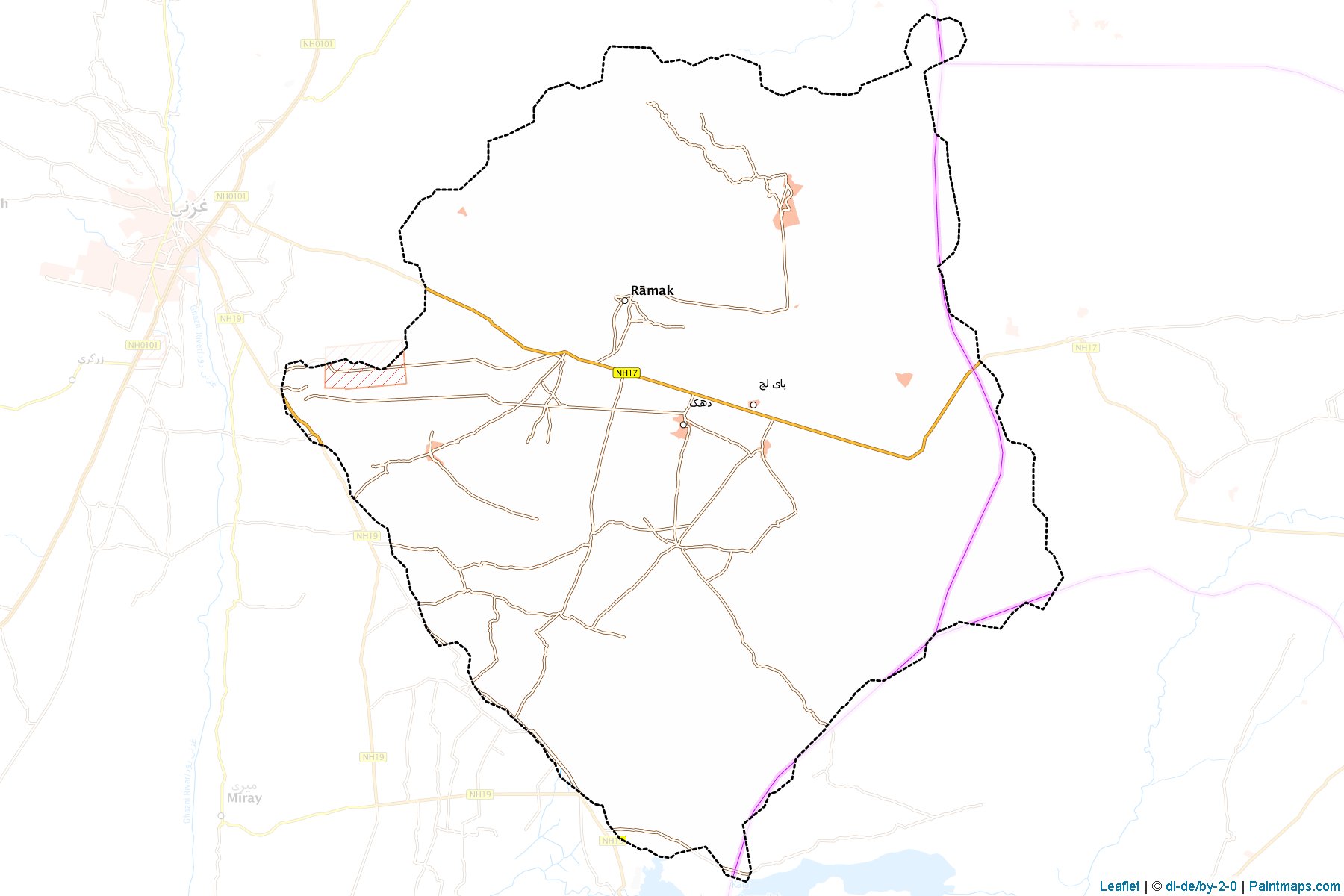 Dih Yak (Ghazni) Map Cropping Samples-1