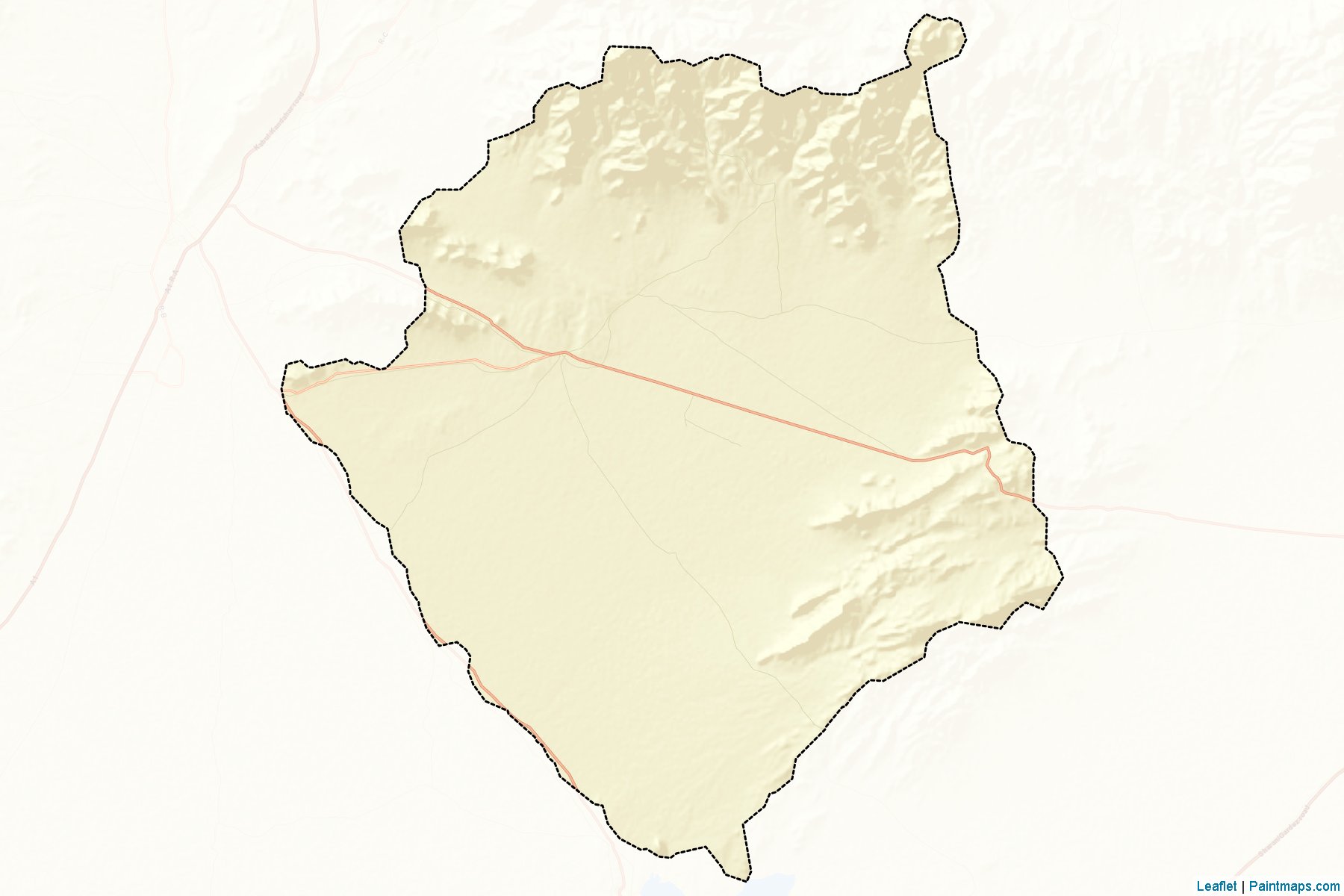 Muestras de recorte de mapas Dih Yak (Ghazni)-2