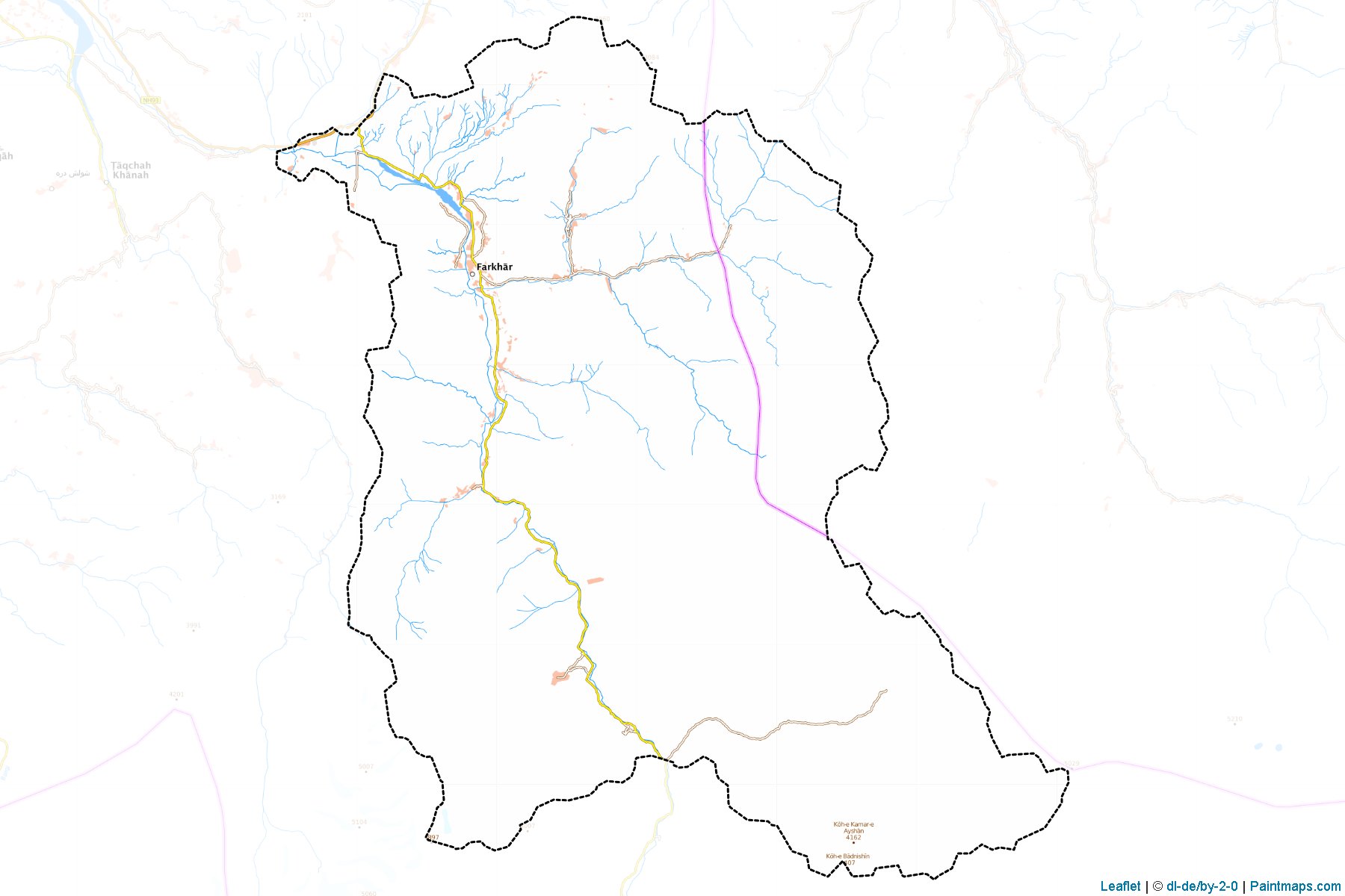 Farkhar (Takhar) Map Cropping Samples-1