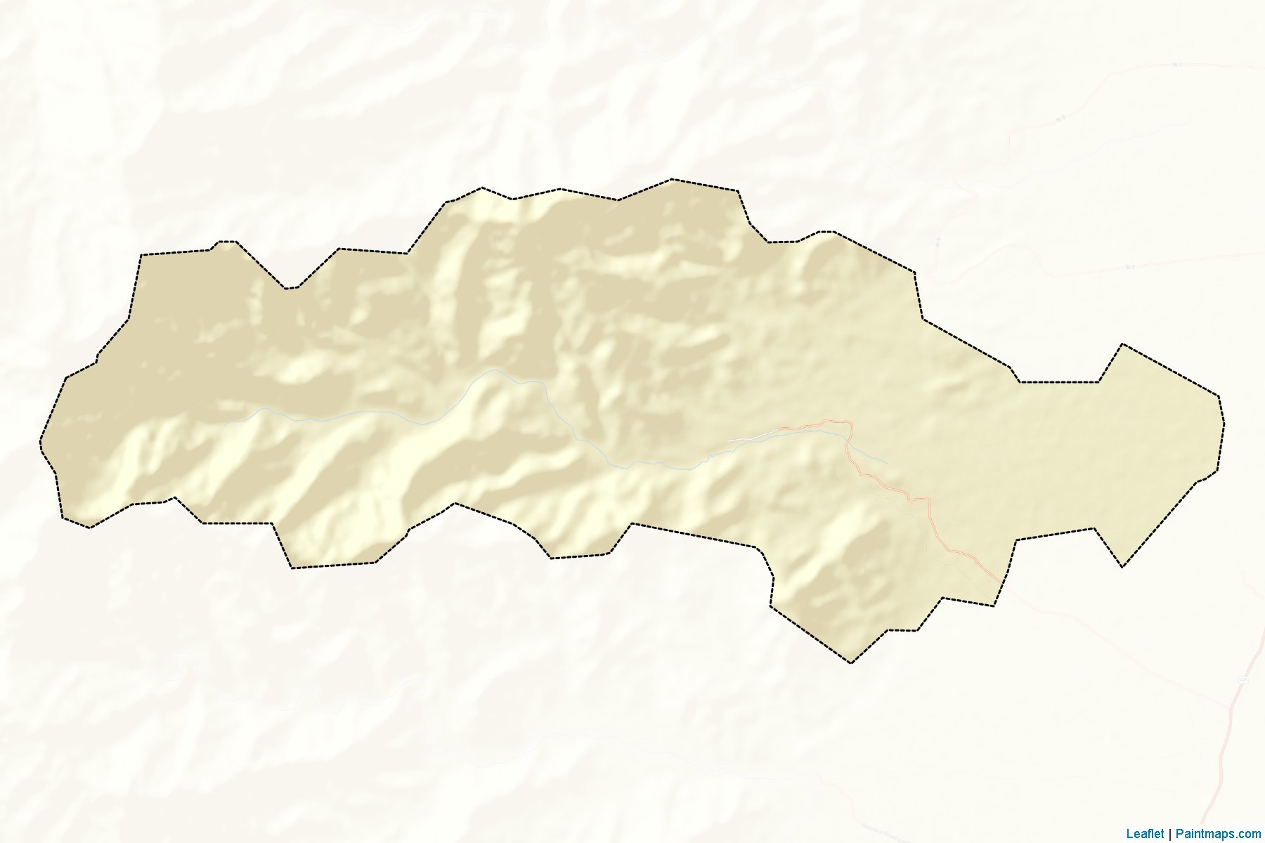 Muestras de recorte de mapas Farza (Kabul)-2