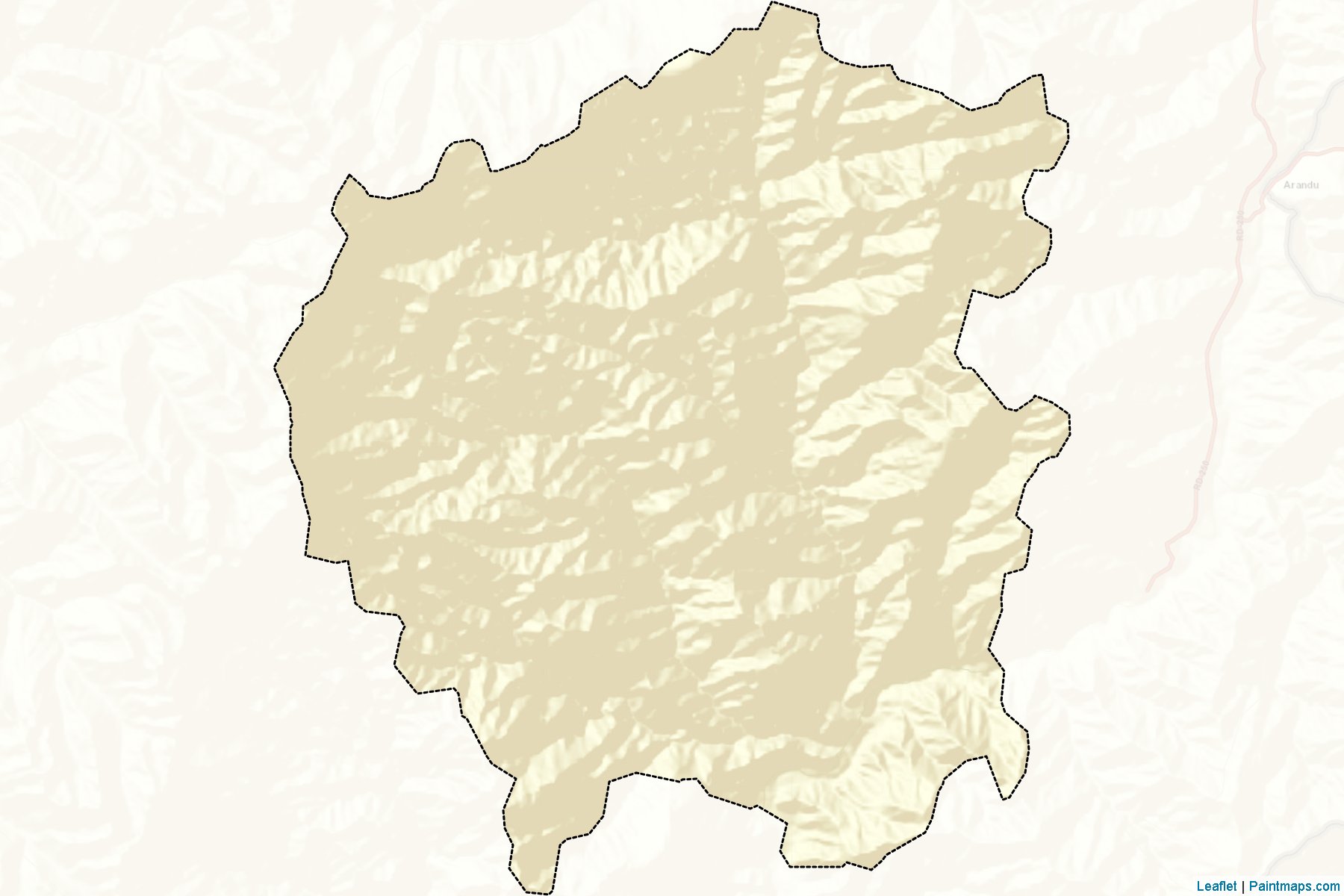 Ghazi Abad (Kunar) Map Cropping Samples-2