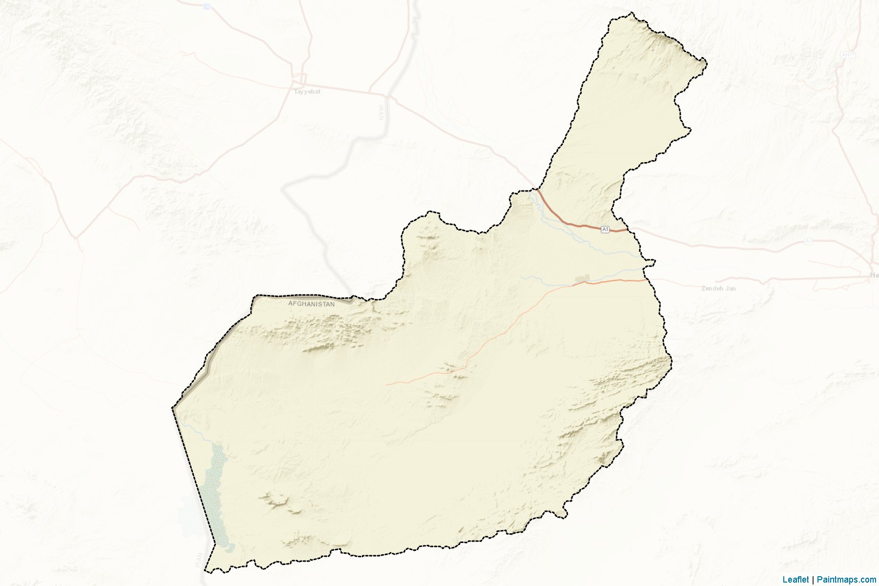 Ghoryan (Herat) Map Cropping Samples-2