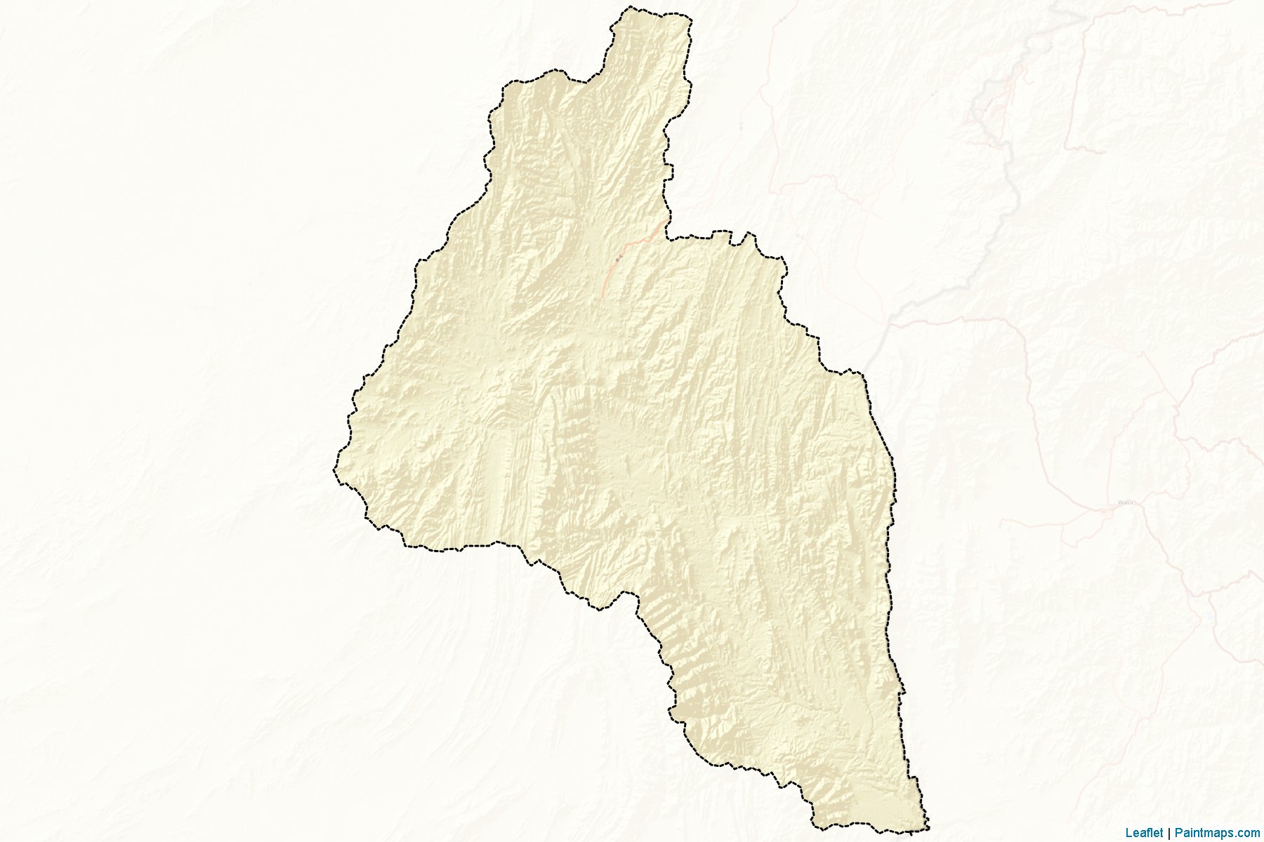 Muestras de recorte de mapas Gomal (Paktika)-2