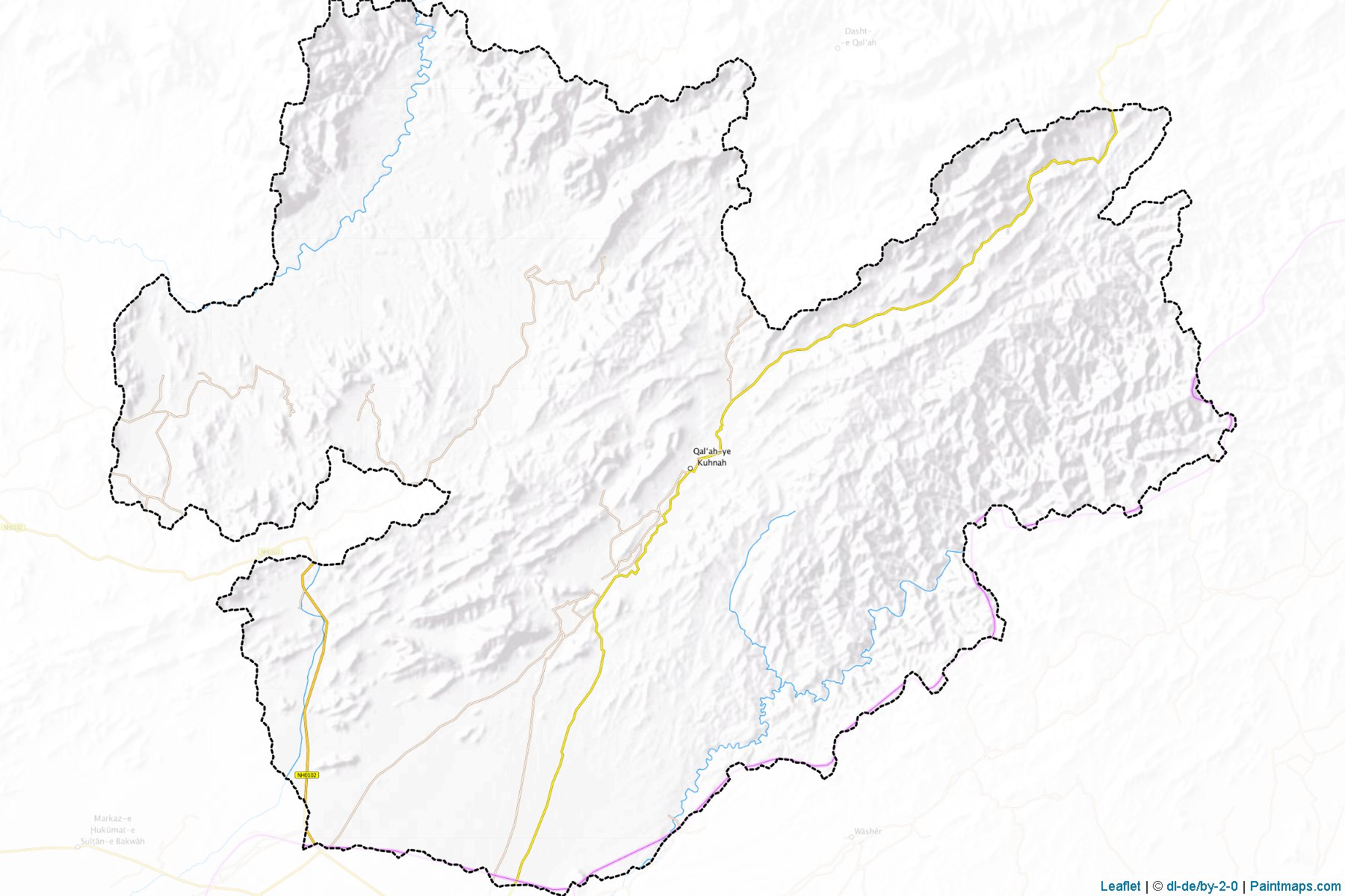 Gulistan (Farah) Map Cropping Samples-1