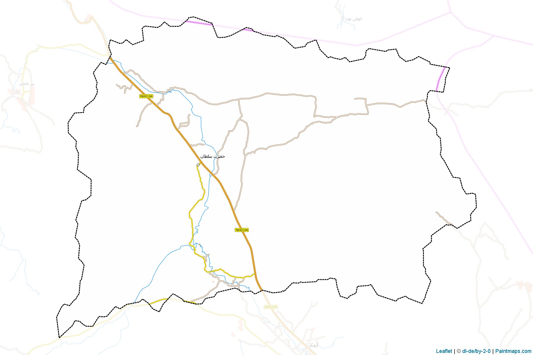 Hazrati Sultan (Samangan) Map Cropping Samples-1