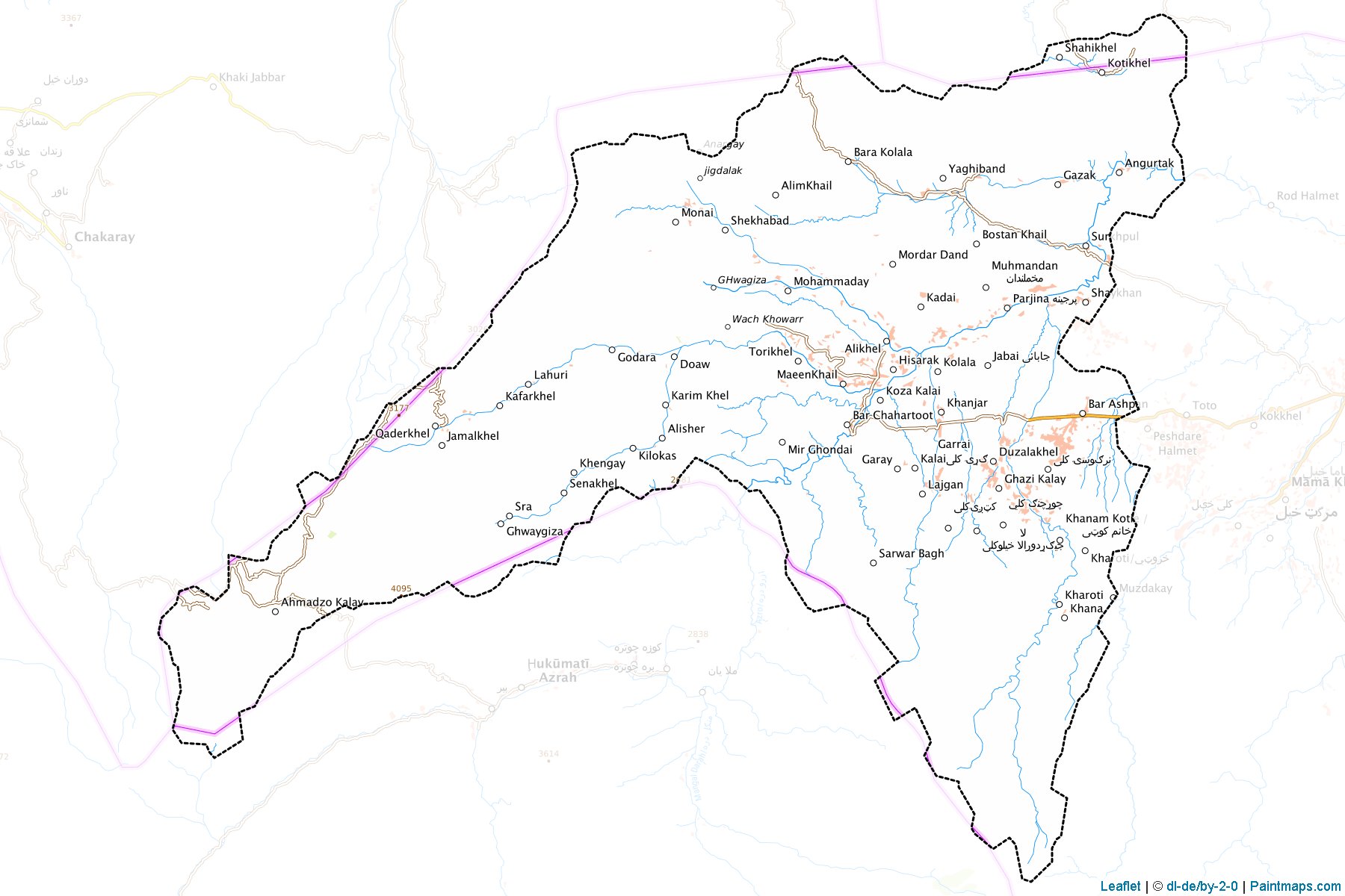 Hisarak (Nangarhar) Map Cropping Samples-1