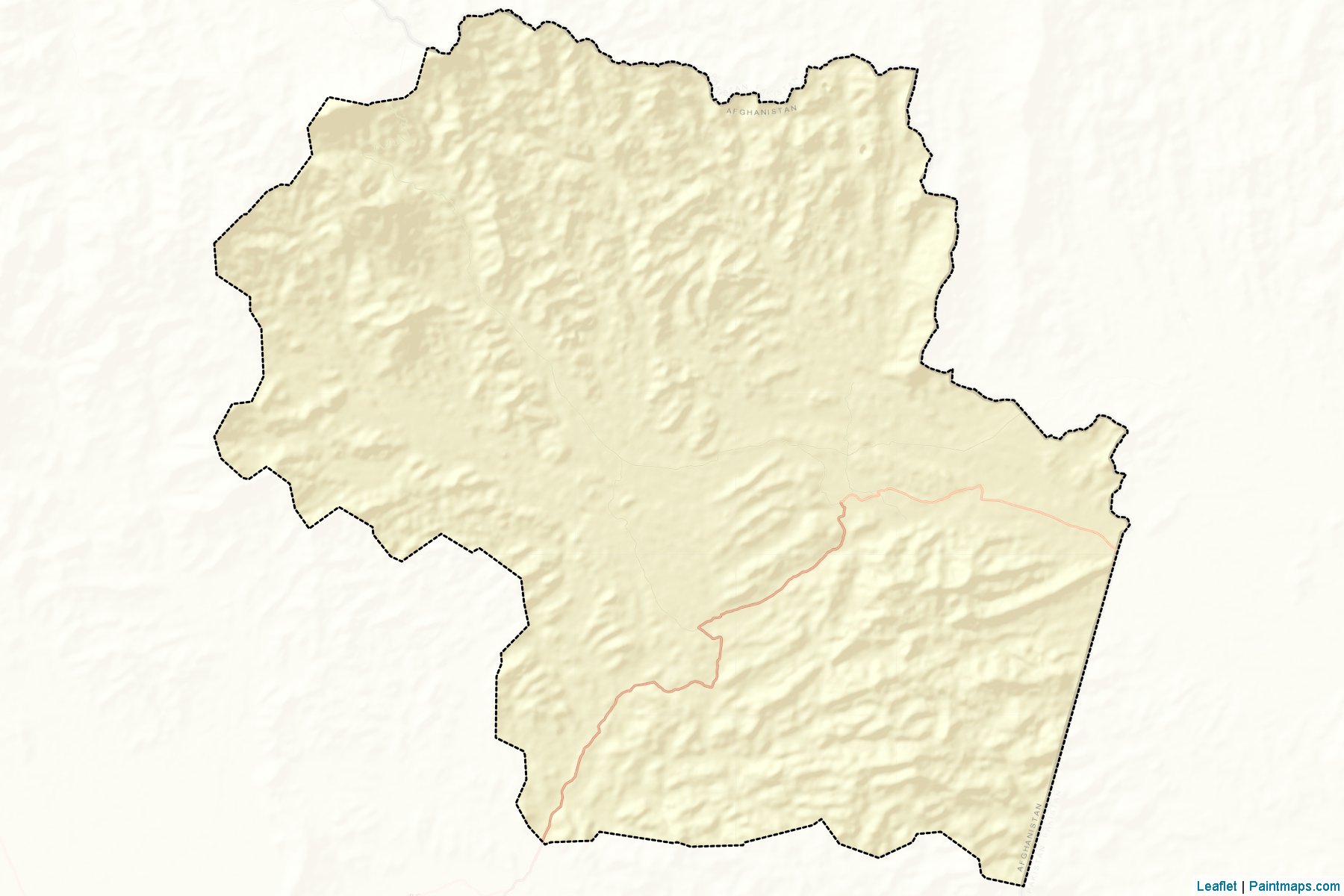 Muestras de recorte de mapas Jaji Maidan (Khowst)-2