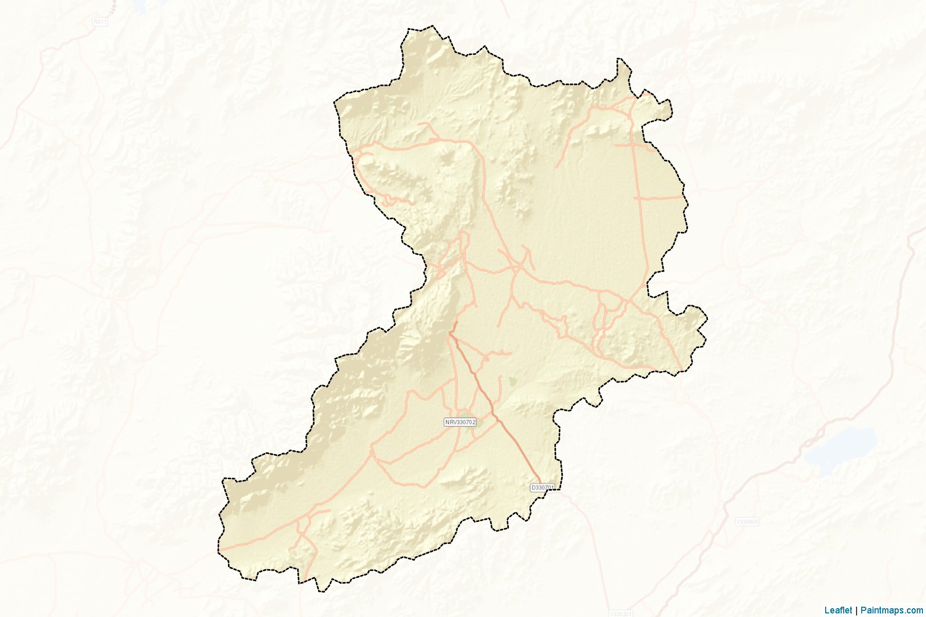 Khakrez (Kandahar) Map Cropping Samples-2