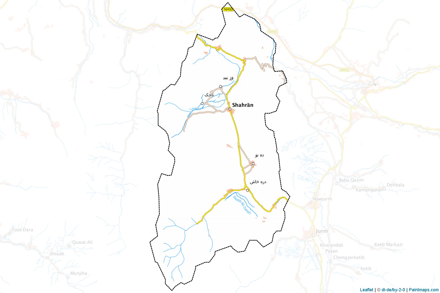 Khash (Badakhshan) Map Cropping Samples-1