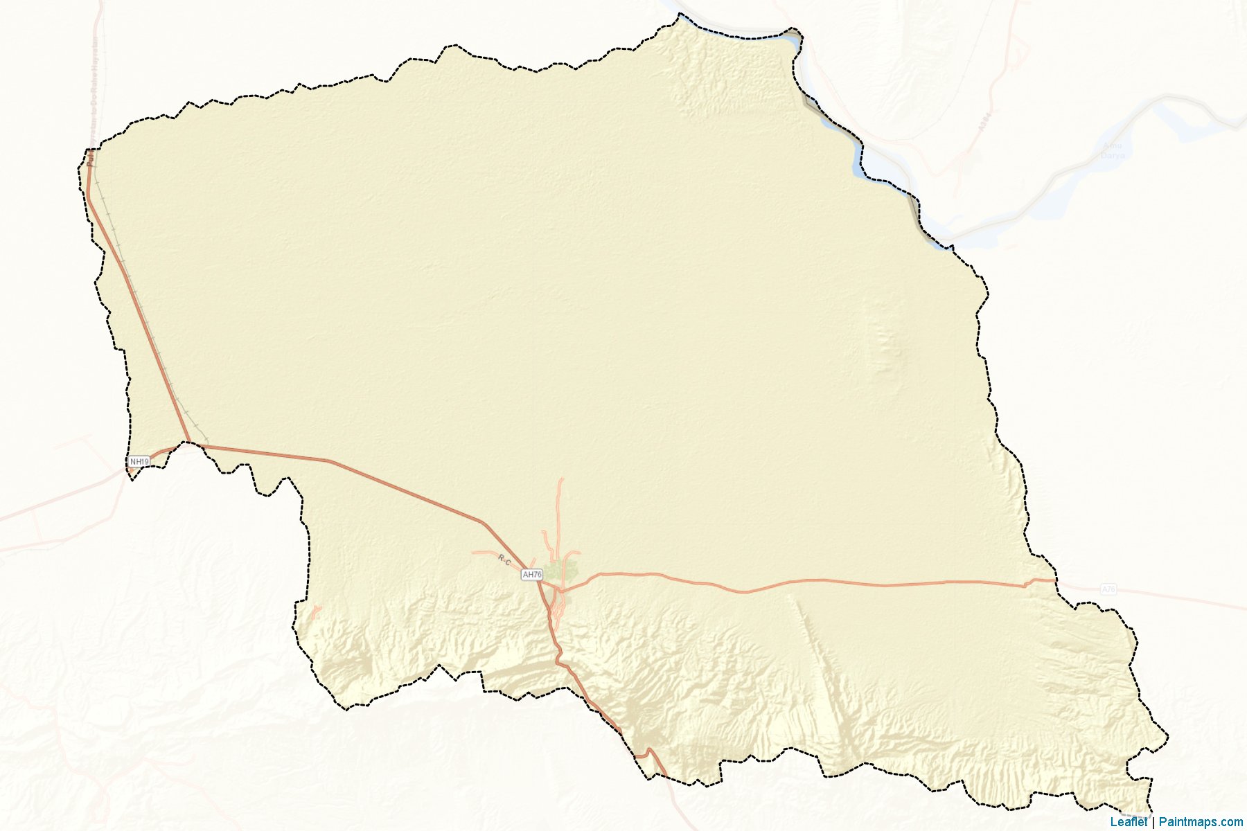 Muestras de recorte de mapas Khulm (Balkh)-2