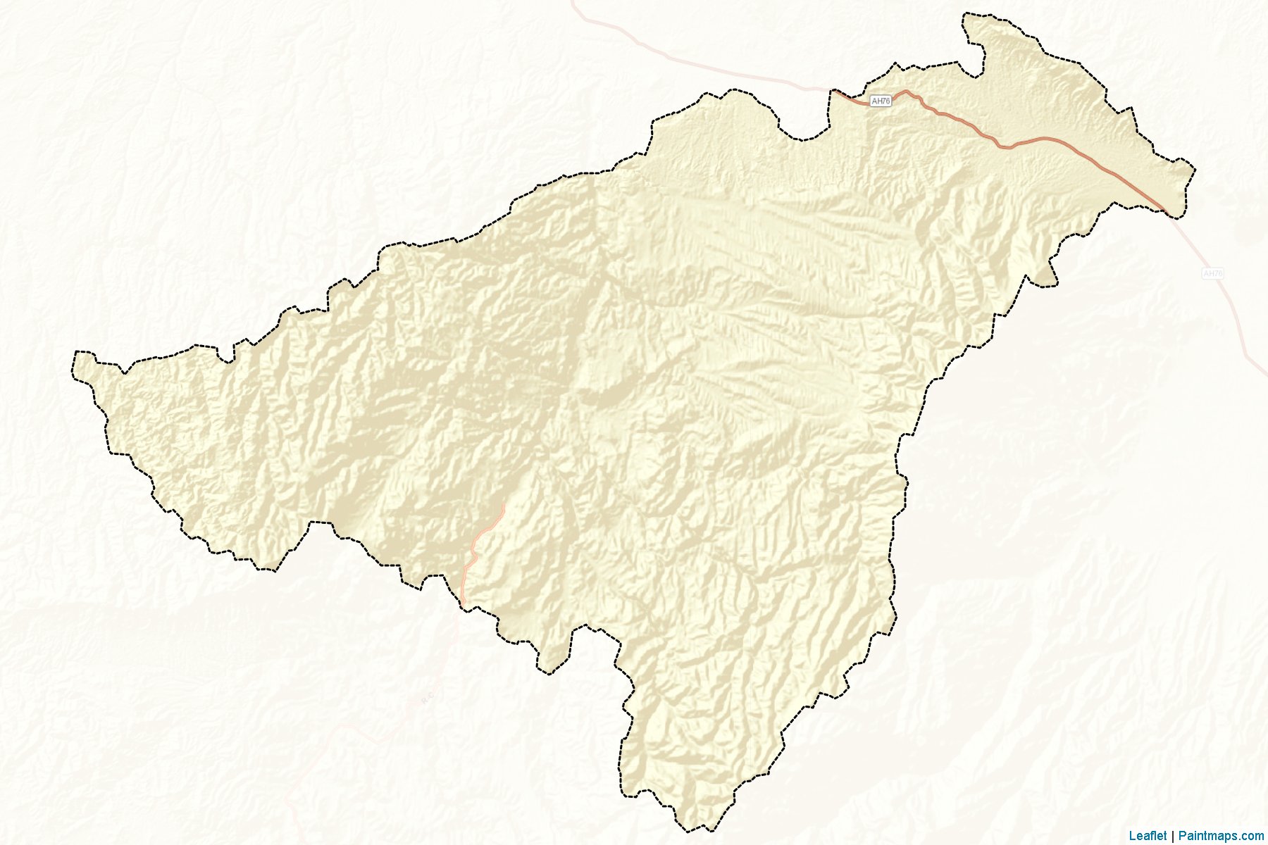 Muestras de recorte de mapas Khuram Wa Sarbagh (Samangan)-2