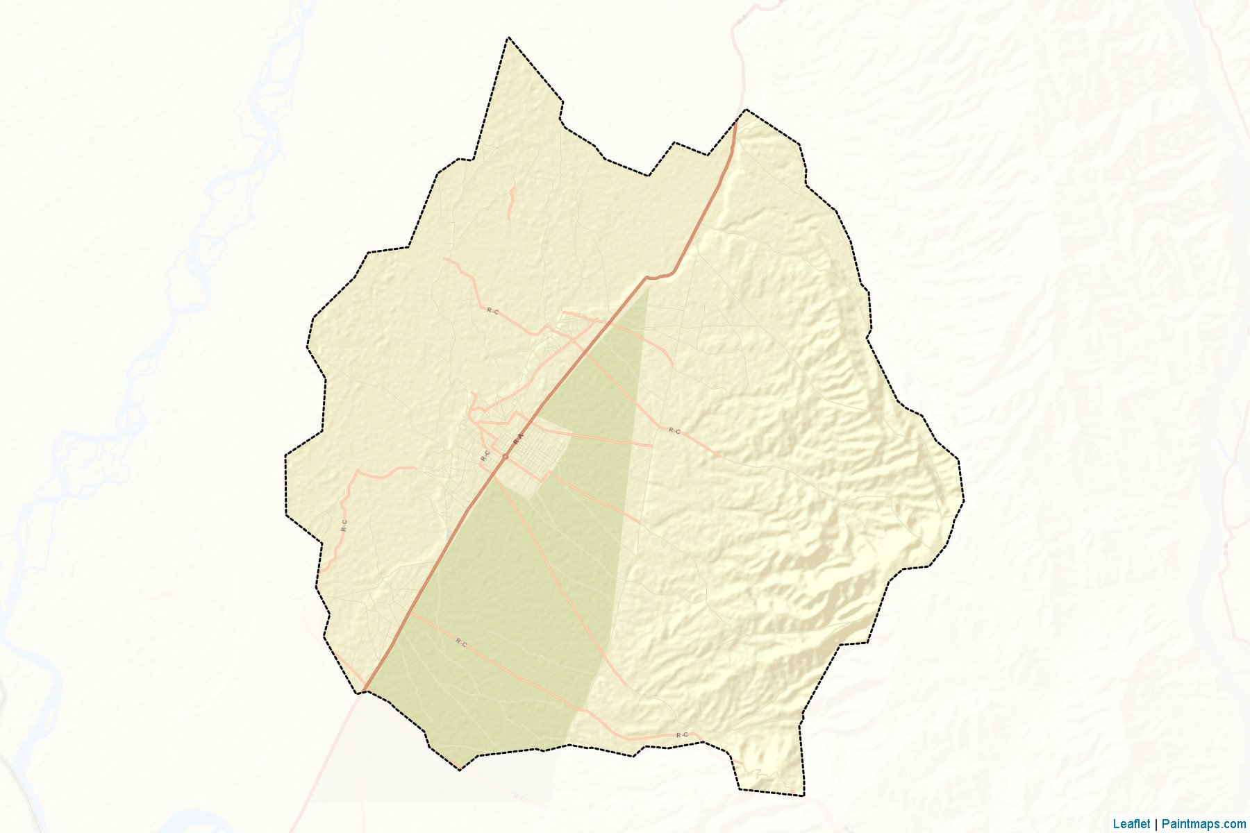 Khwaja Bahawuddin (Takhar) Map Cropping Samples-2