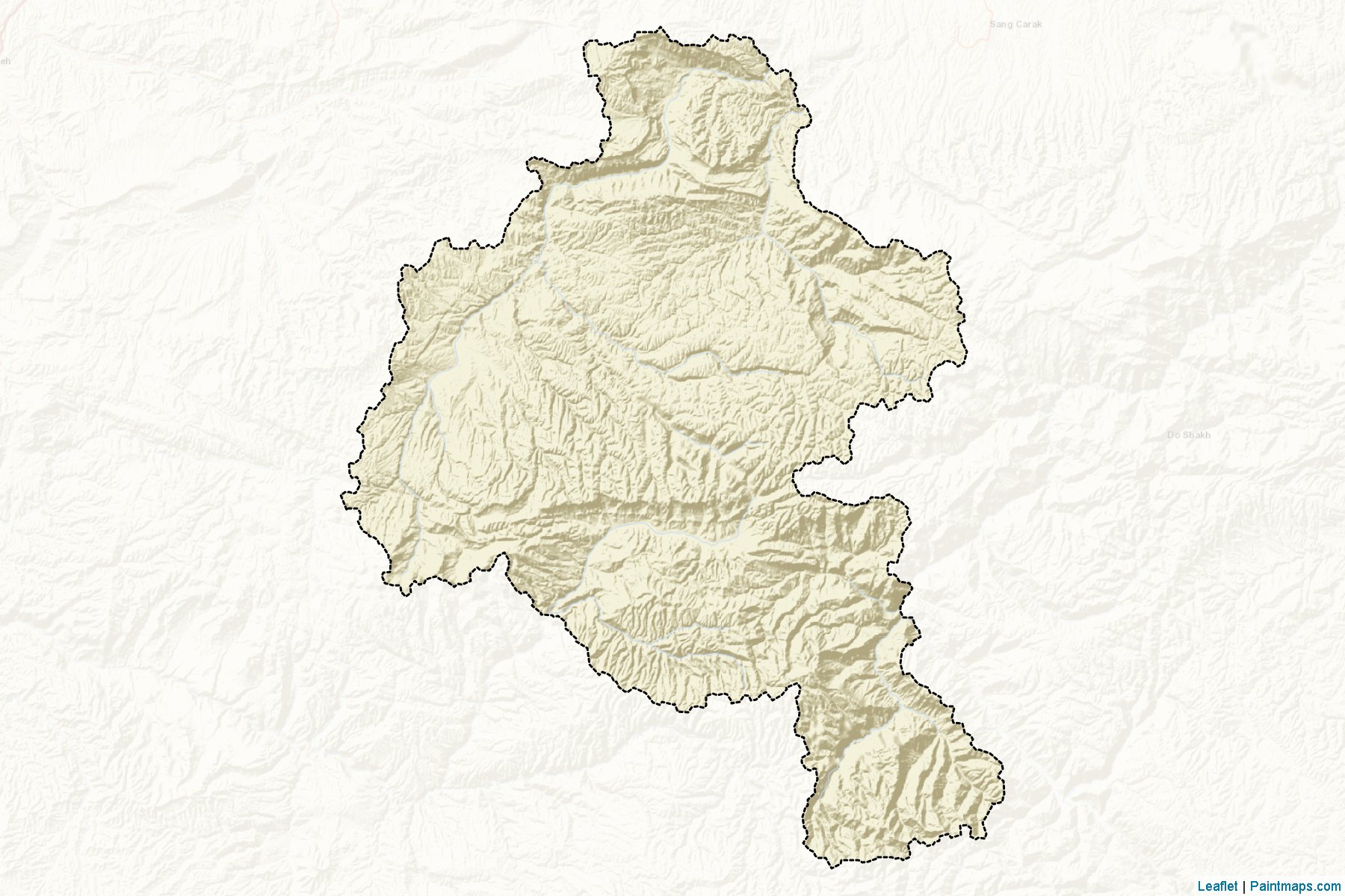 Kohistanat (Sar-i Pol Vilayeti) Haritası Örnekleri-2