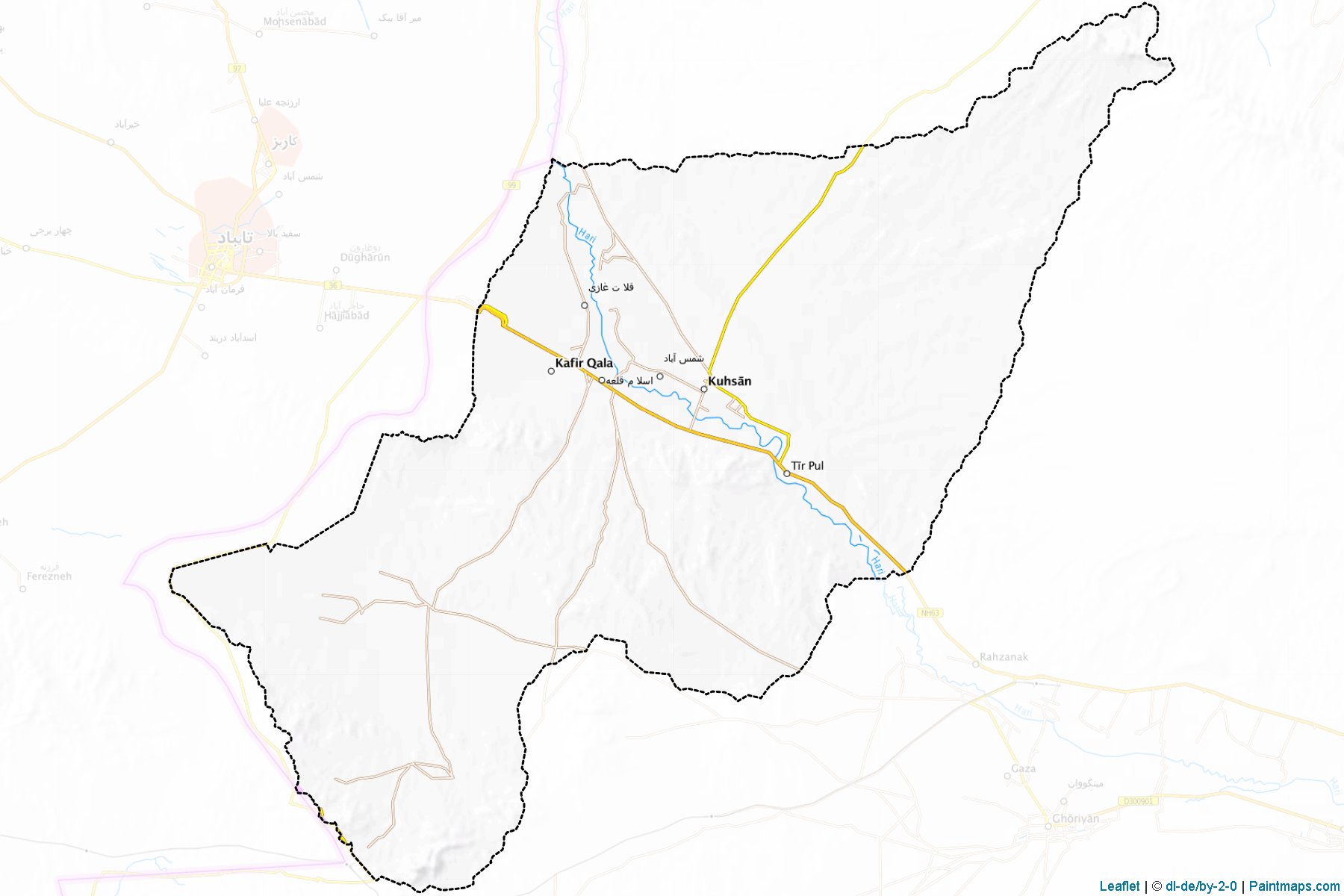 Kohsan (Herat) Map Cropping Samples-1