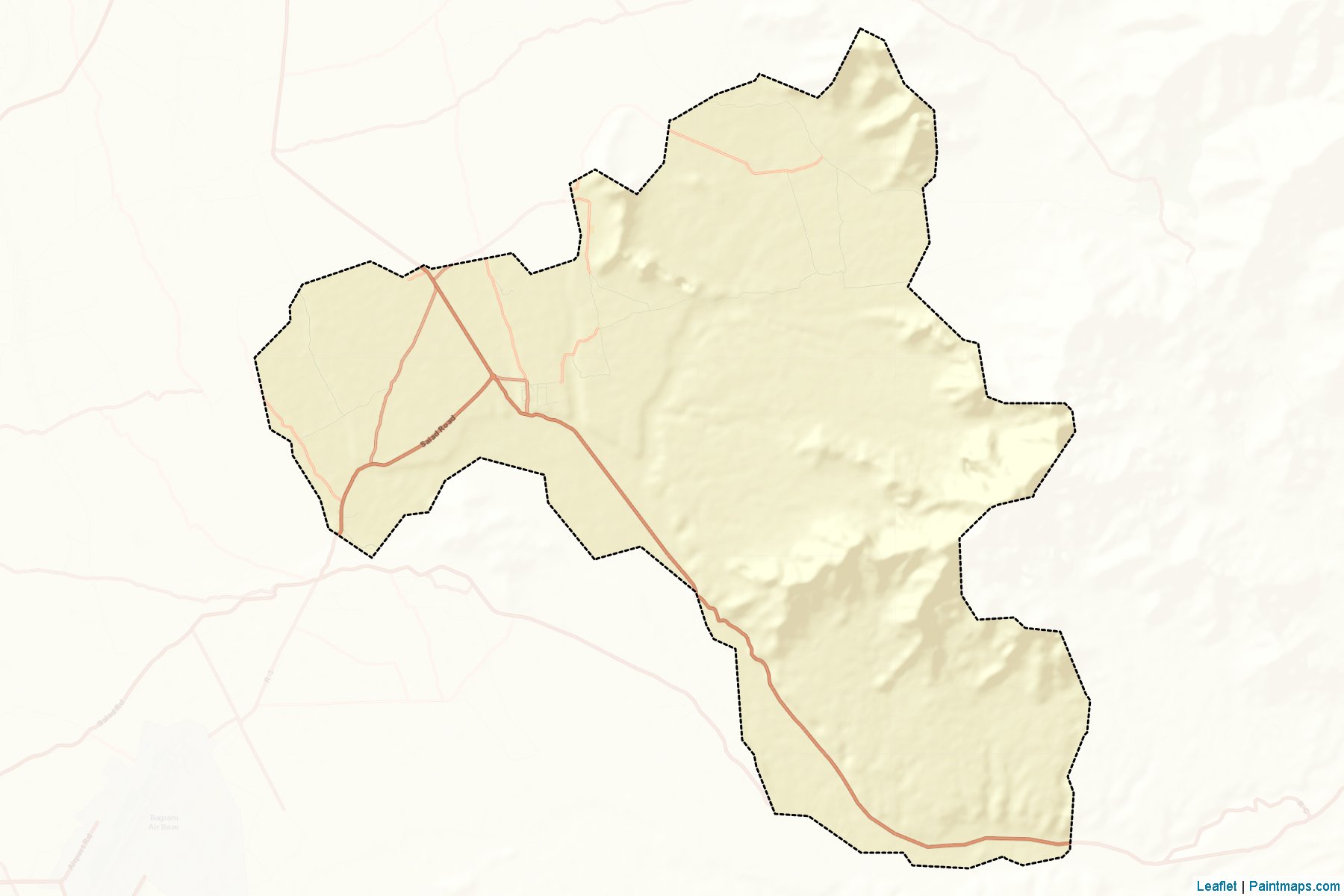 Mahmud Raqi (Kapisa) Map Cropping Samples-2