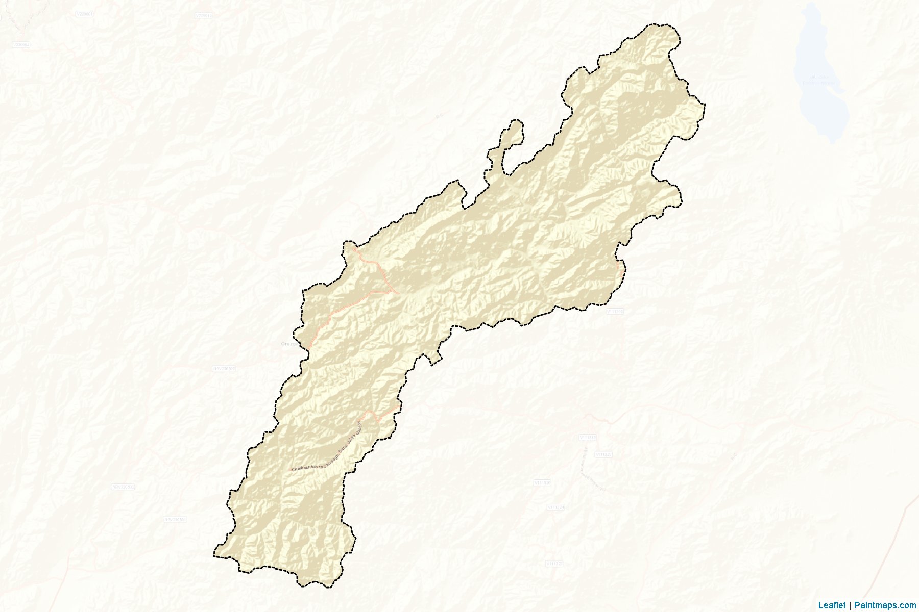 Malistan (Ghazni) Map Cropping Samples-2