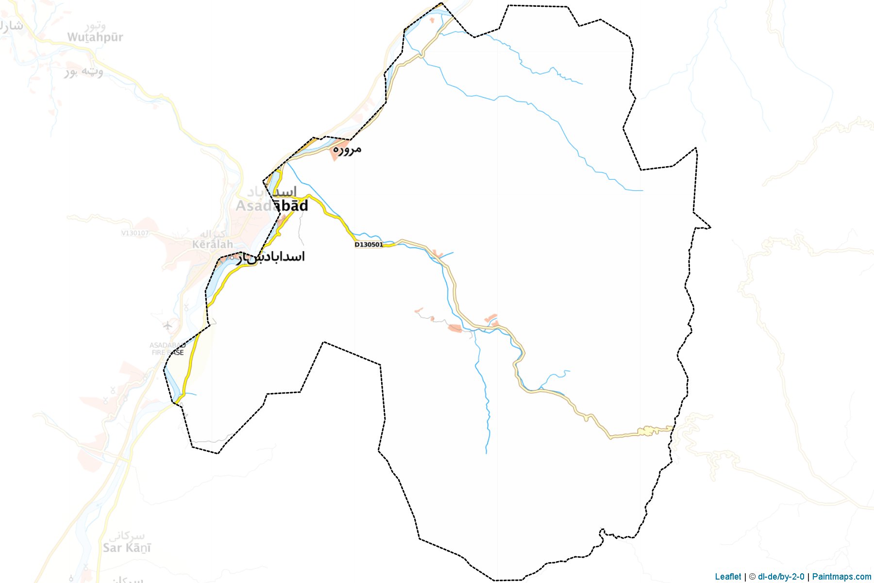 Muestras de recorte de mapas Marawara (Kunar)-1