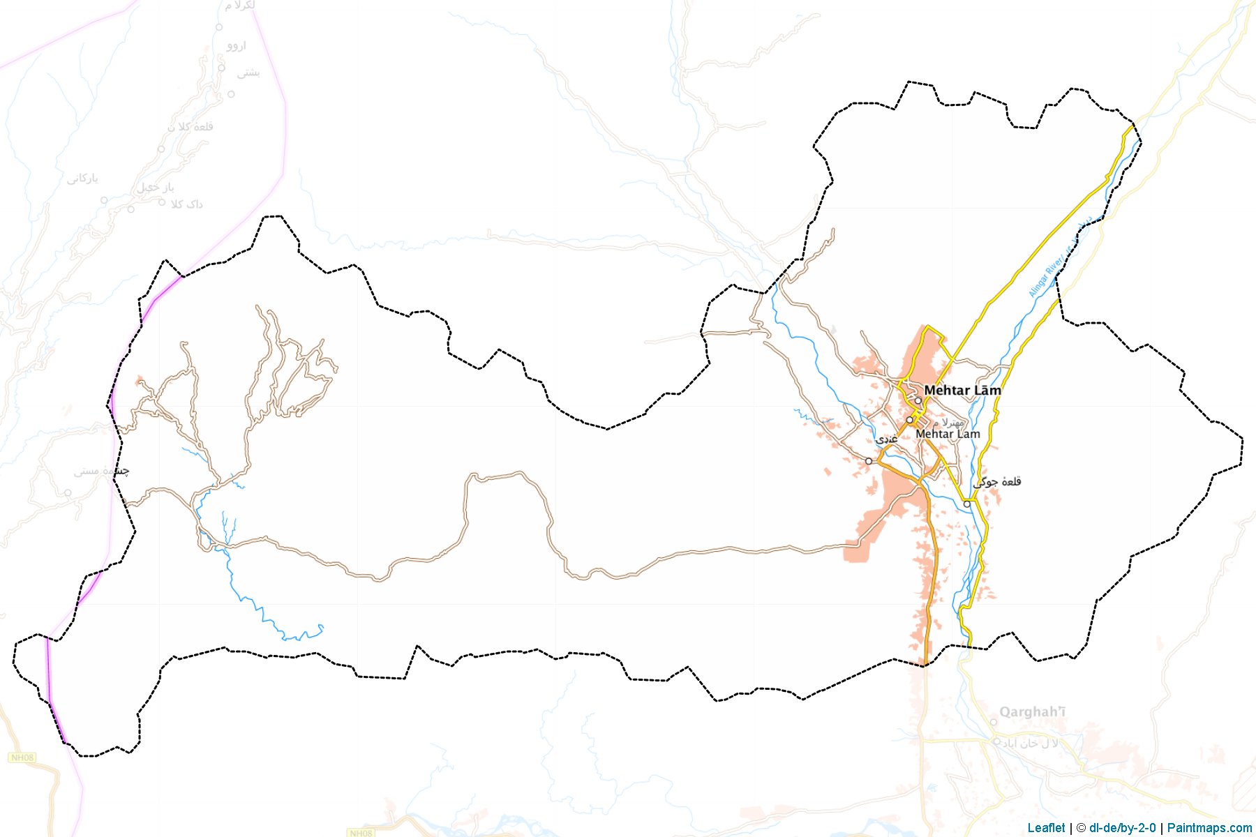 Mihtarlam (Laghman) Map Cropping Samples-1