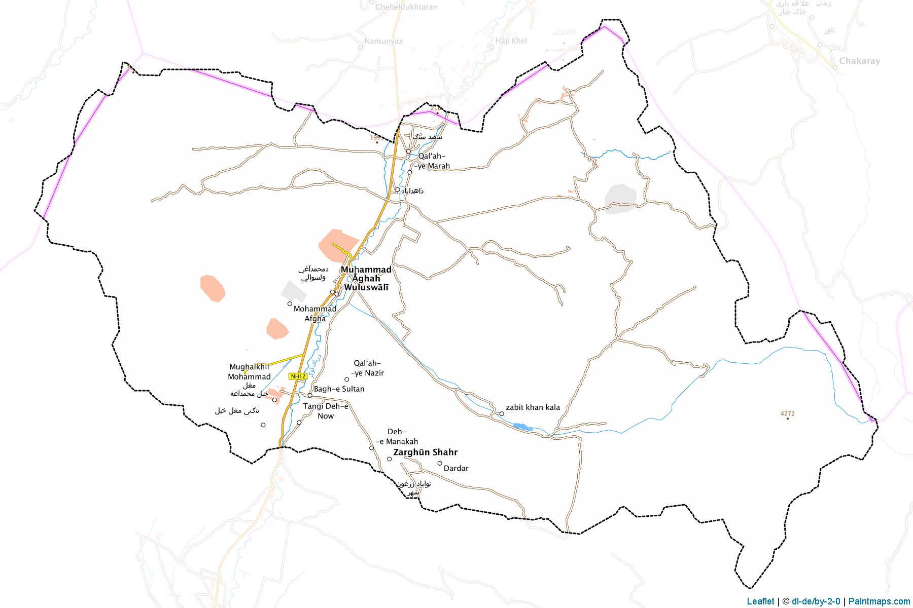 Muhammad Agha (Lowgar) Map Cropping Samples-1