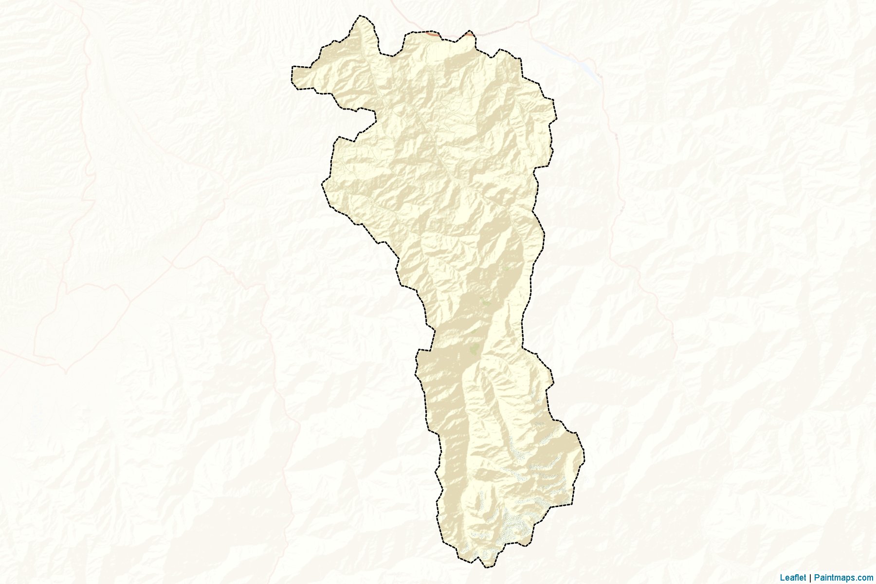 Muestras de recorte de mapas Namak Ab (Takhar)-2