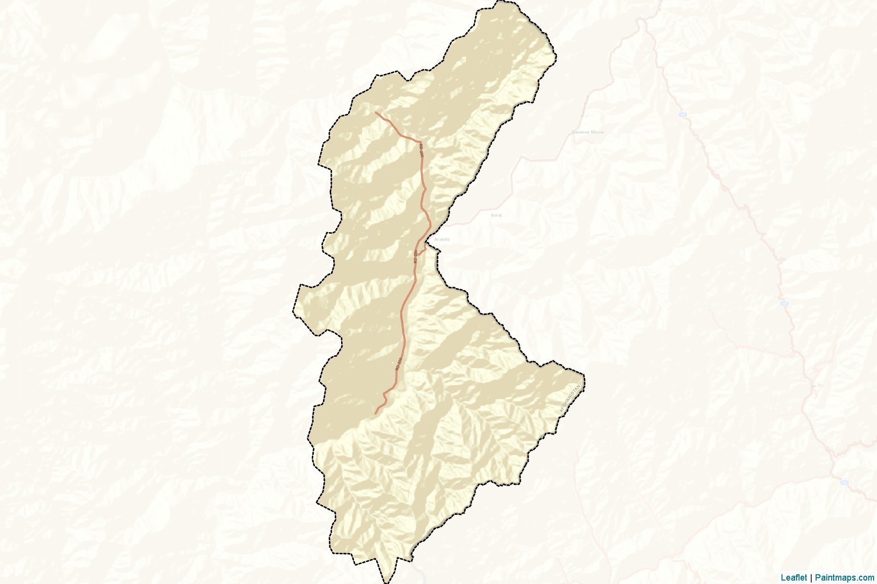 Muestras de recorte de mapas Nari (Kunar)-2