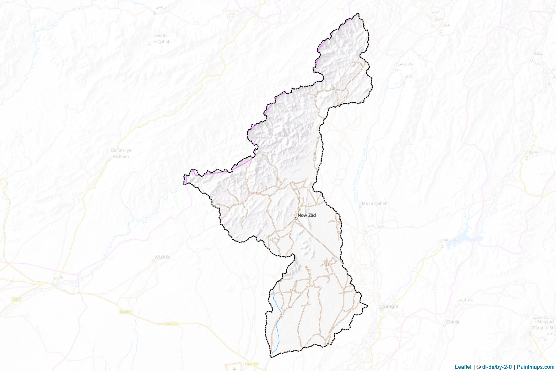 Muestras de recorte de mapas Naw Zad (Helmand)-1