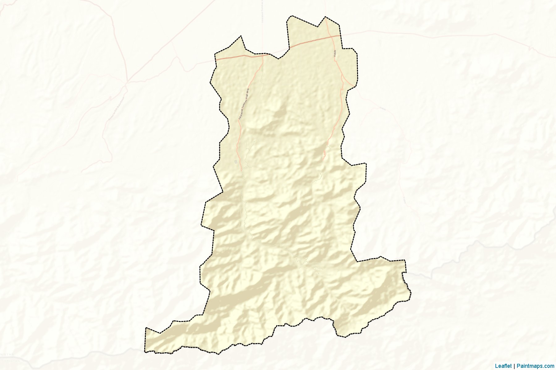 Nazyan (Nangarhar) Map Cropping Samples-2