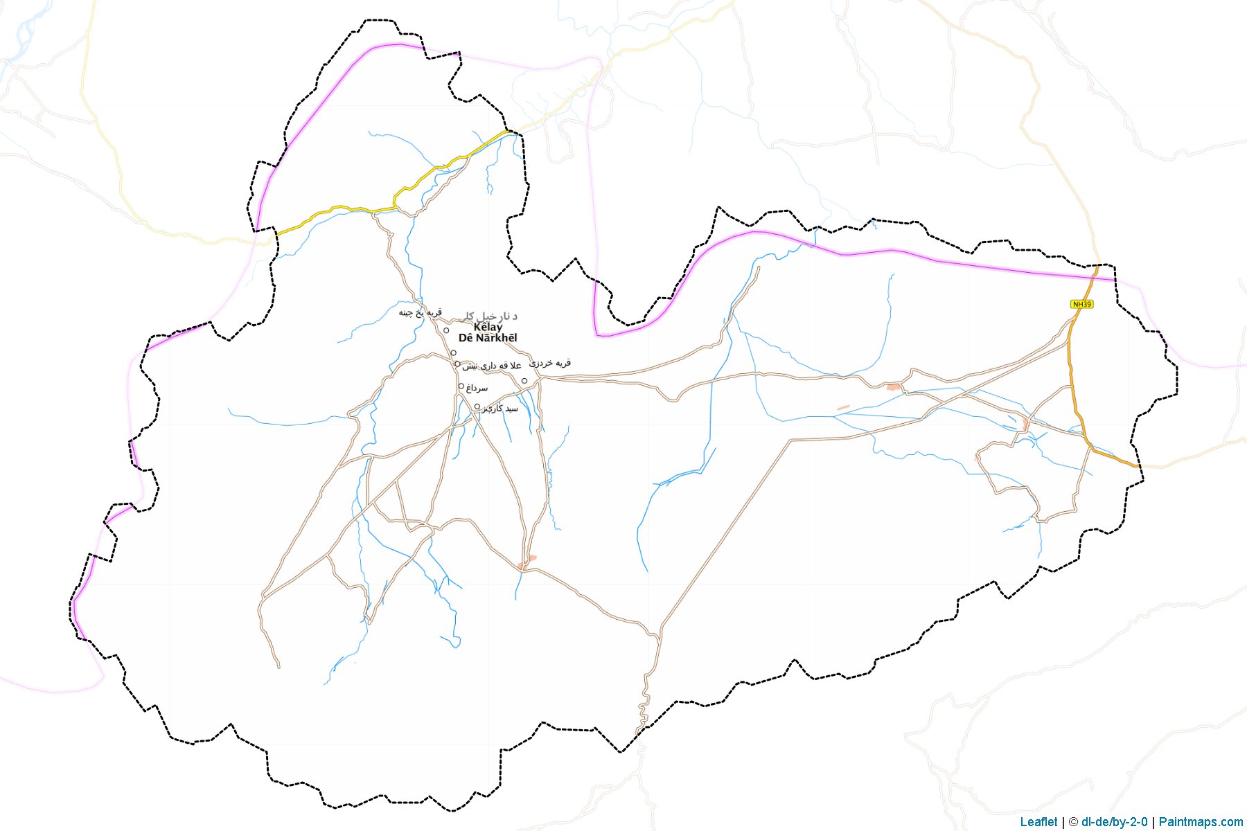 Muestras de recorte de mapas Nesh (Kandahar)-1