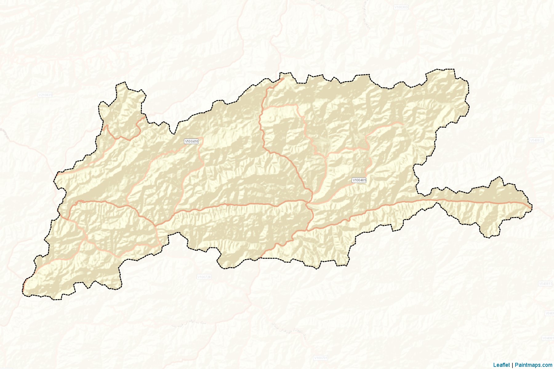 Panjab (Bamian) Map Cropping Samples-2