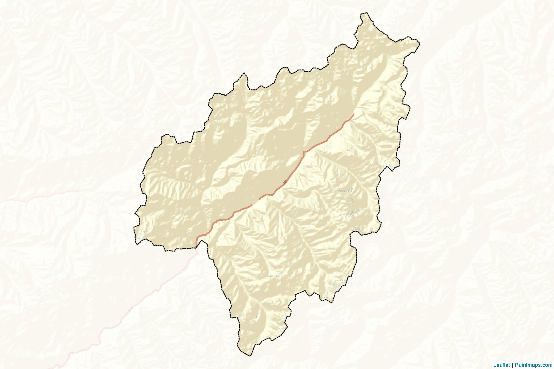 Muestras de recorte de mapas Paryan (Panjshir)-2