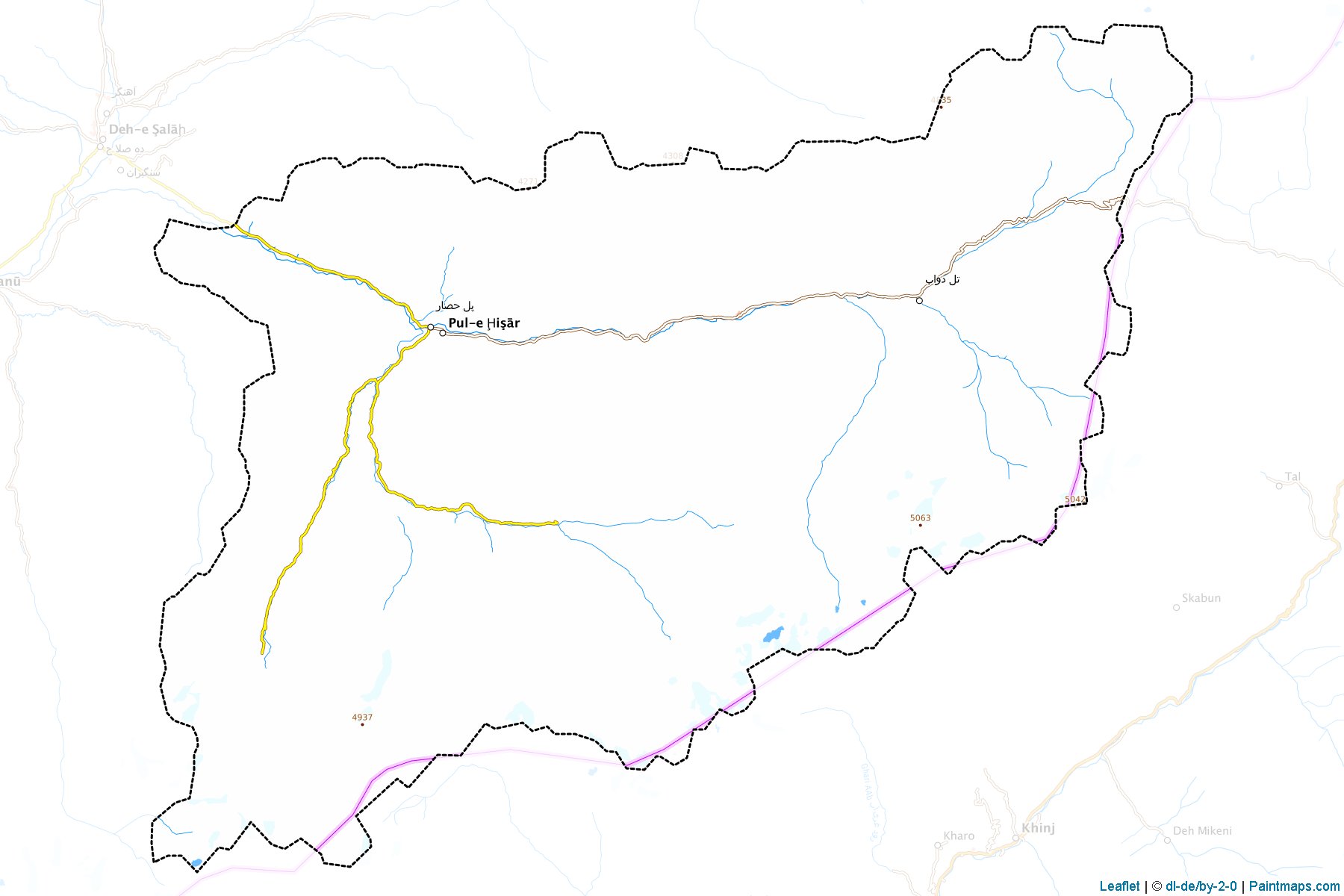 Puli Hisar (Baghlan) Map Cropping Samples-1