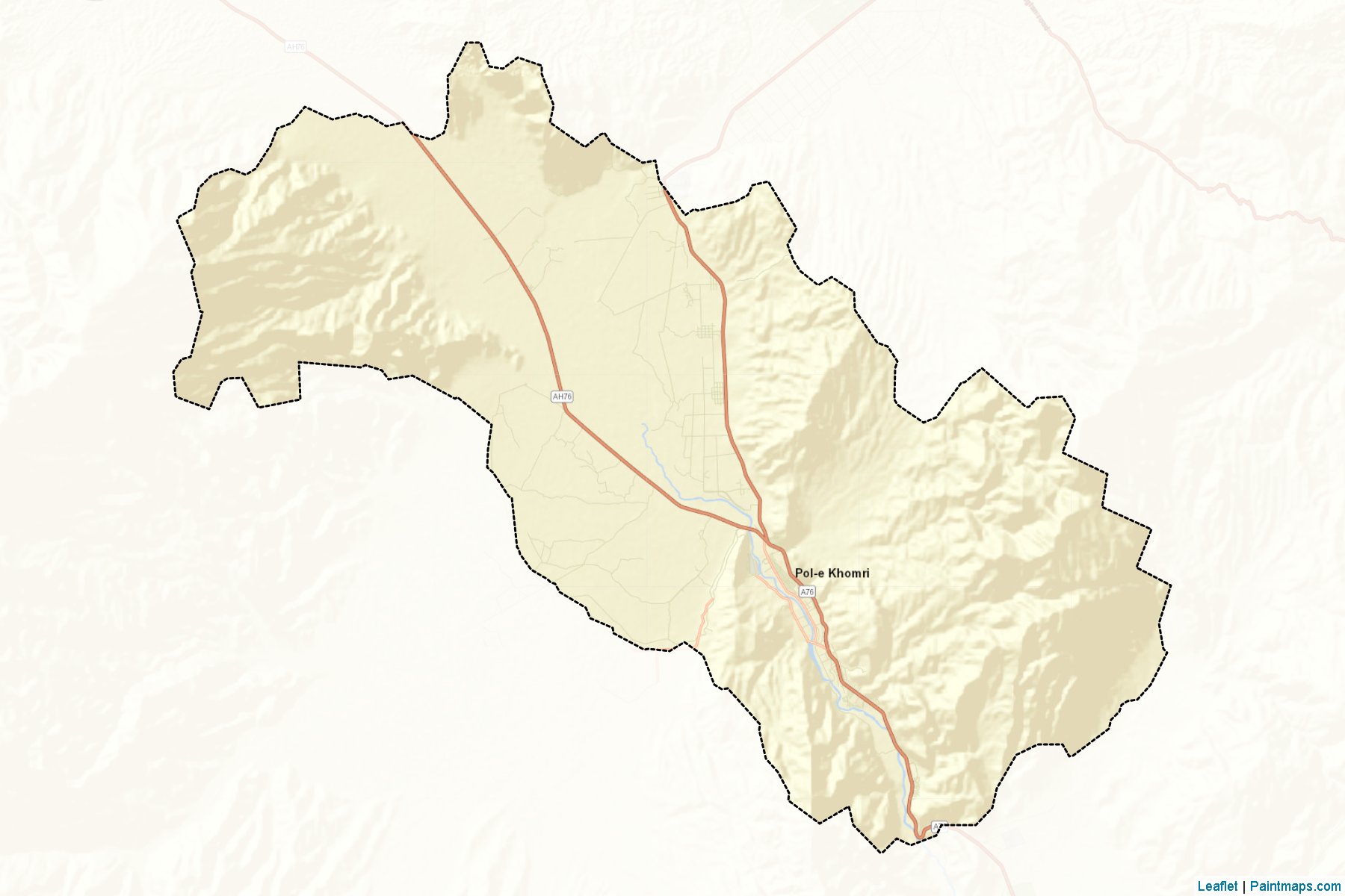 Puli Khumri (Baghlan) Map Cropping Samples-2