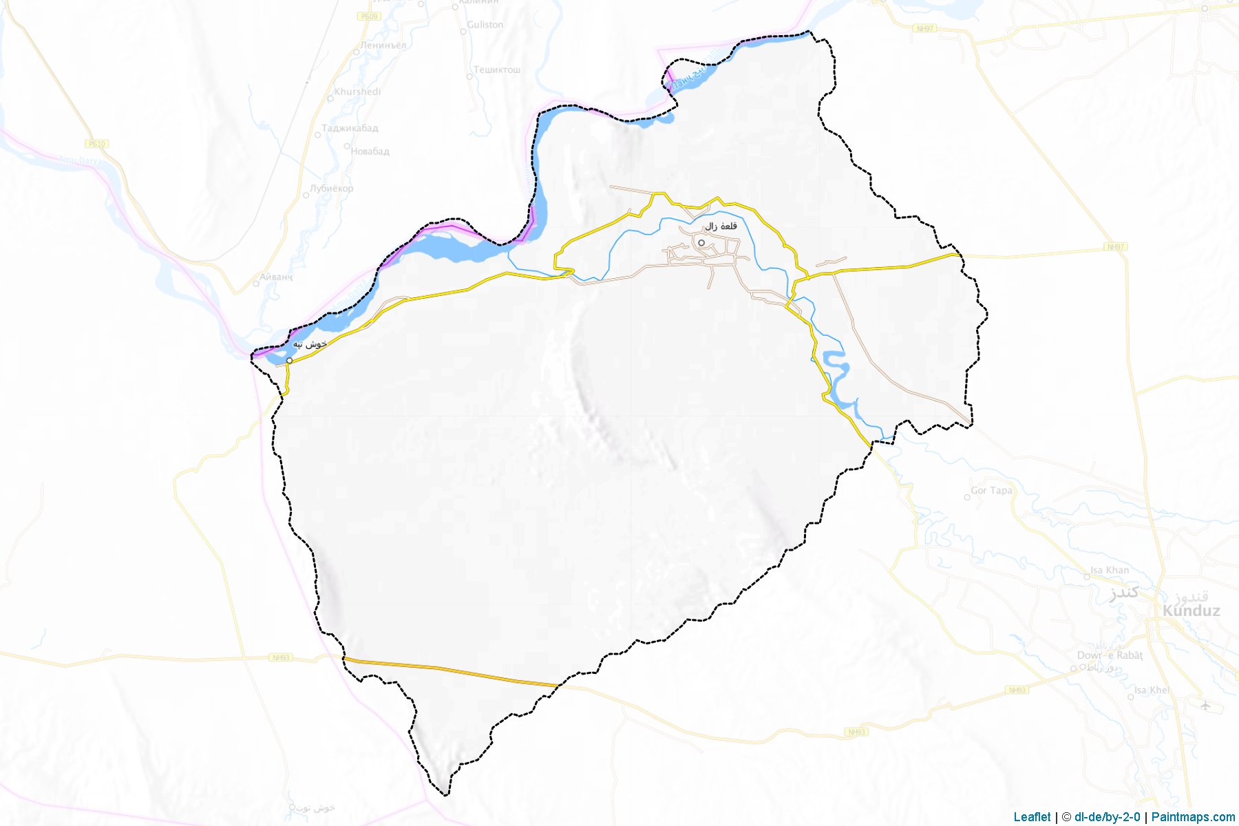 Qalay-i-Zal (Konduz) Map Cropping Samples-1