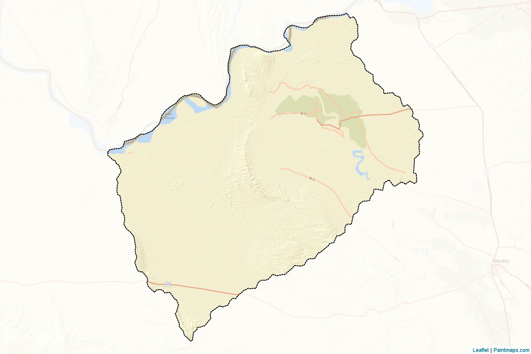 Qalay-i-Zal (Konduz) Map Cropping Samples-2