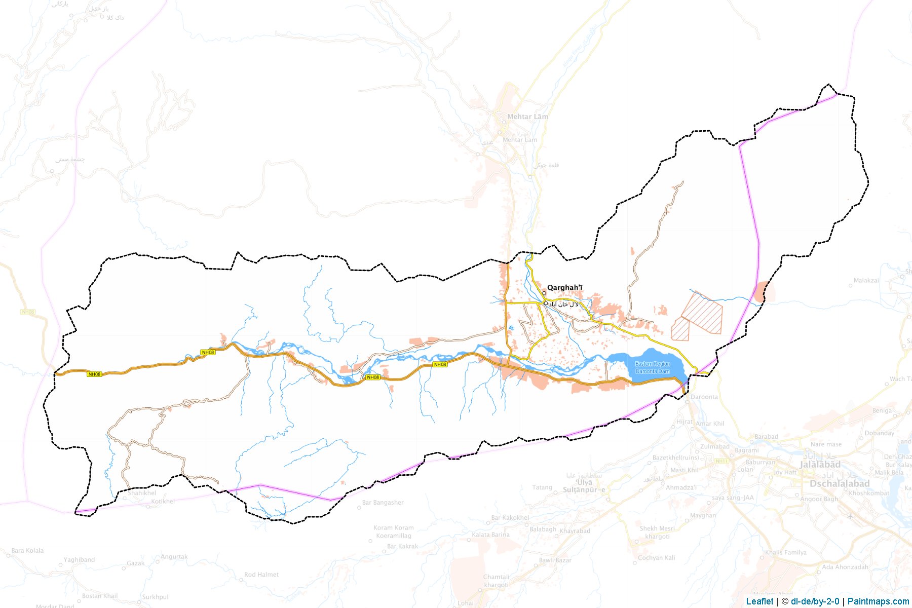 Qarghayi (Laghman) Map Cropping Samples-1