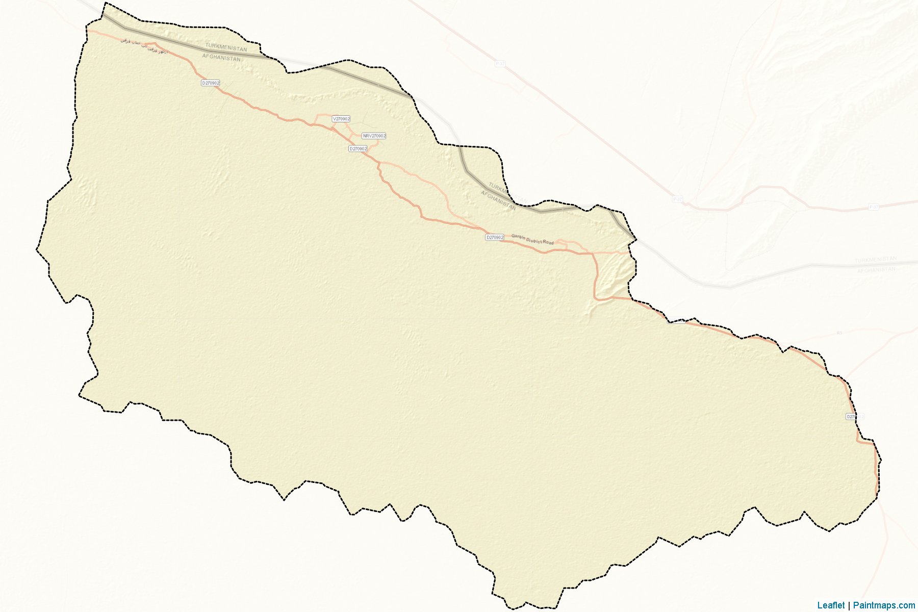 Qarqin (Jowzjan) Map Cropping Samples-2