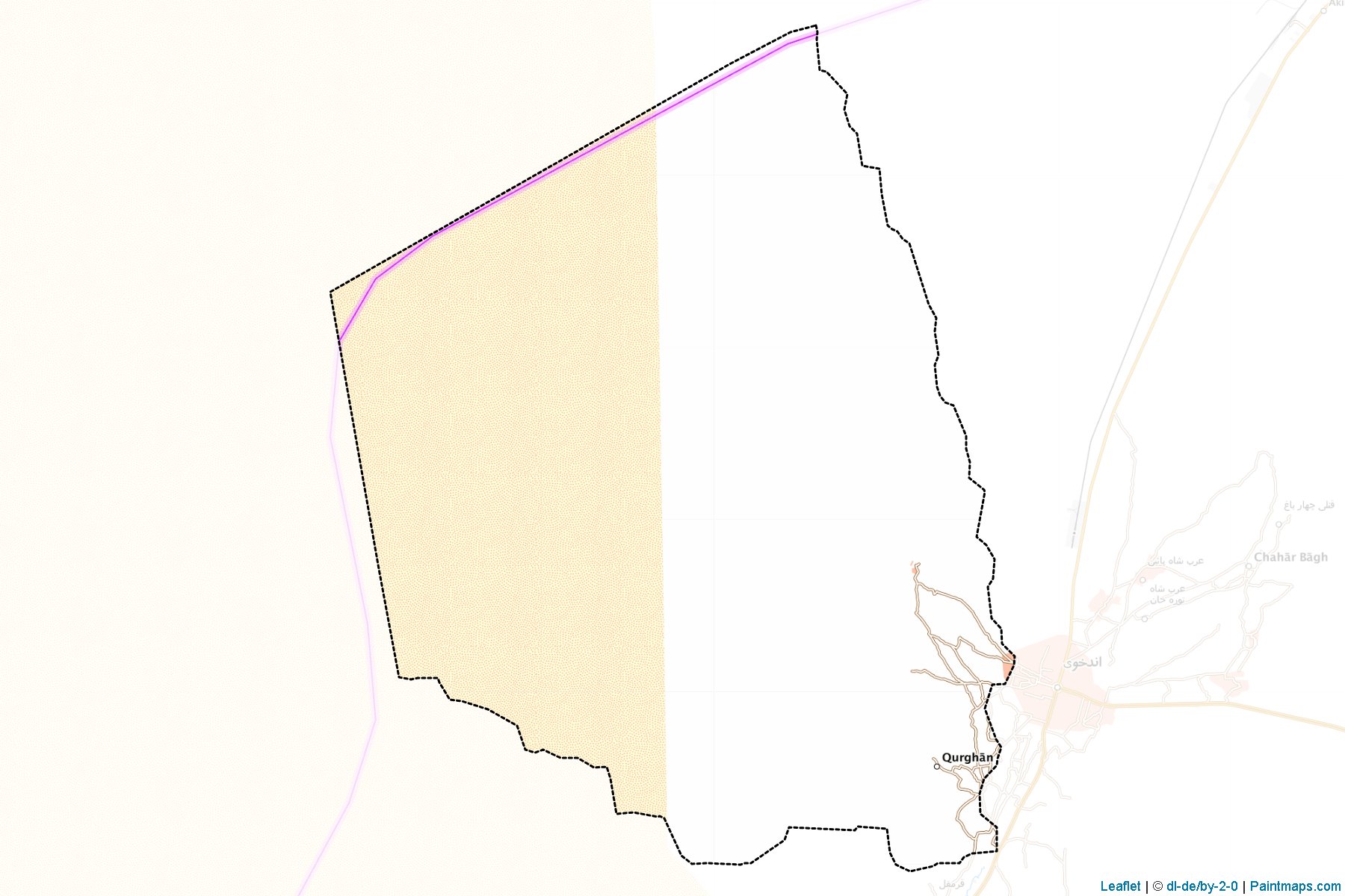 Qurghan (Faryab) Map Cropping Samples-1